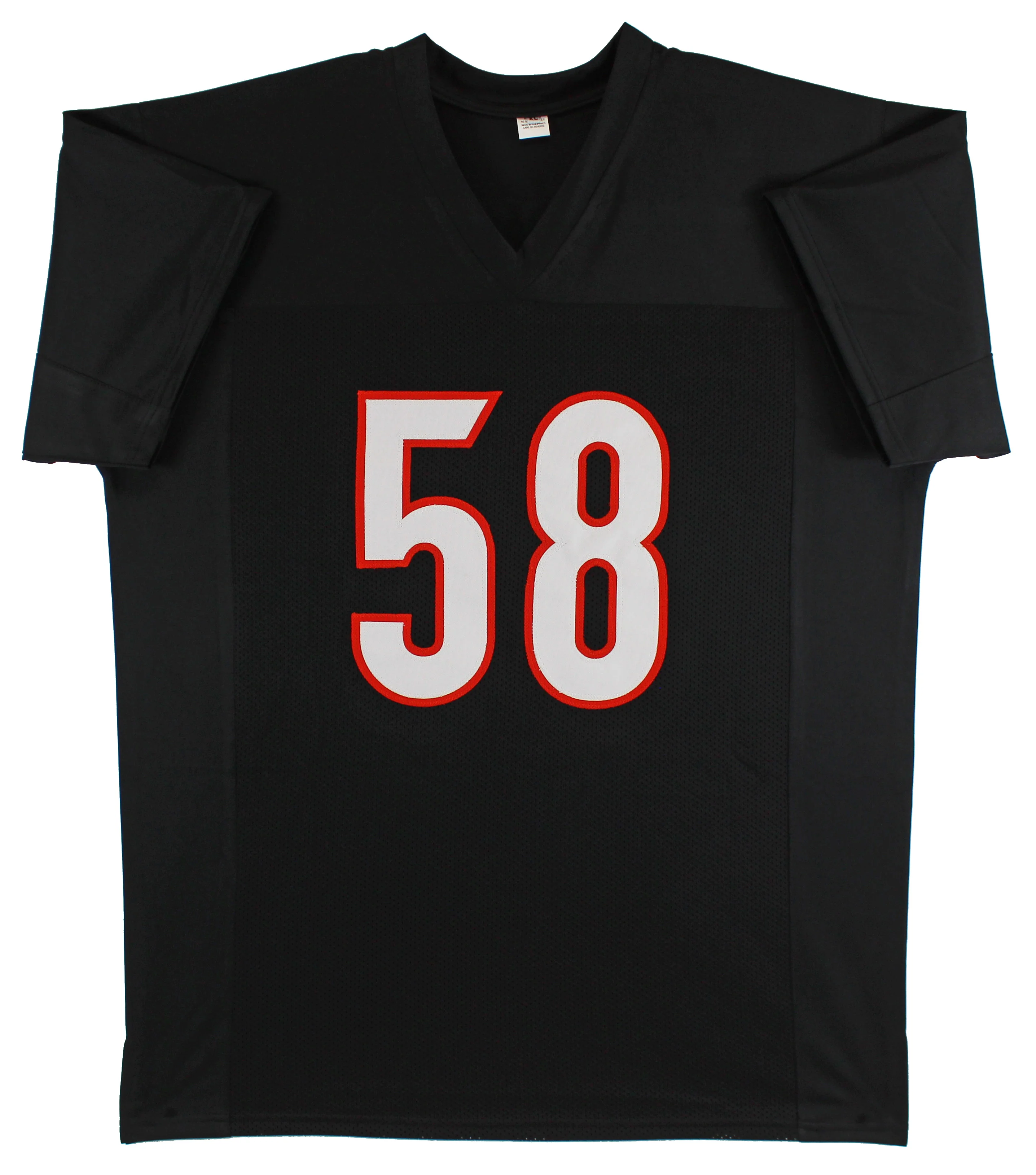 Joseph Ossai Authentic Signed Black Pro Style Jersey Autographed BAS Witnessed 2 - Image 4