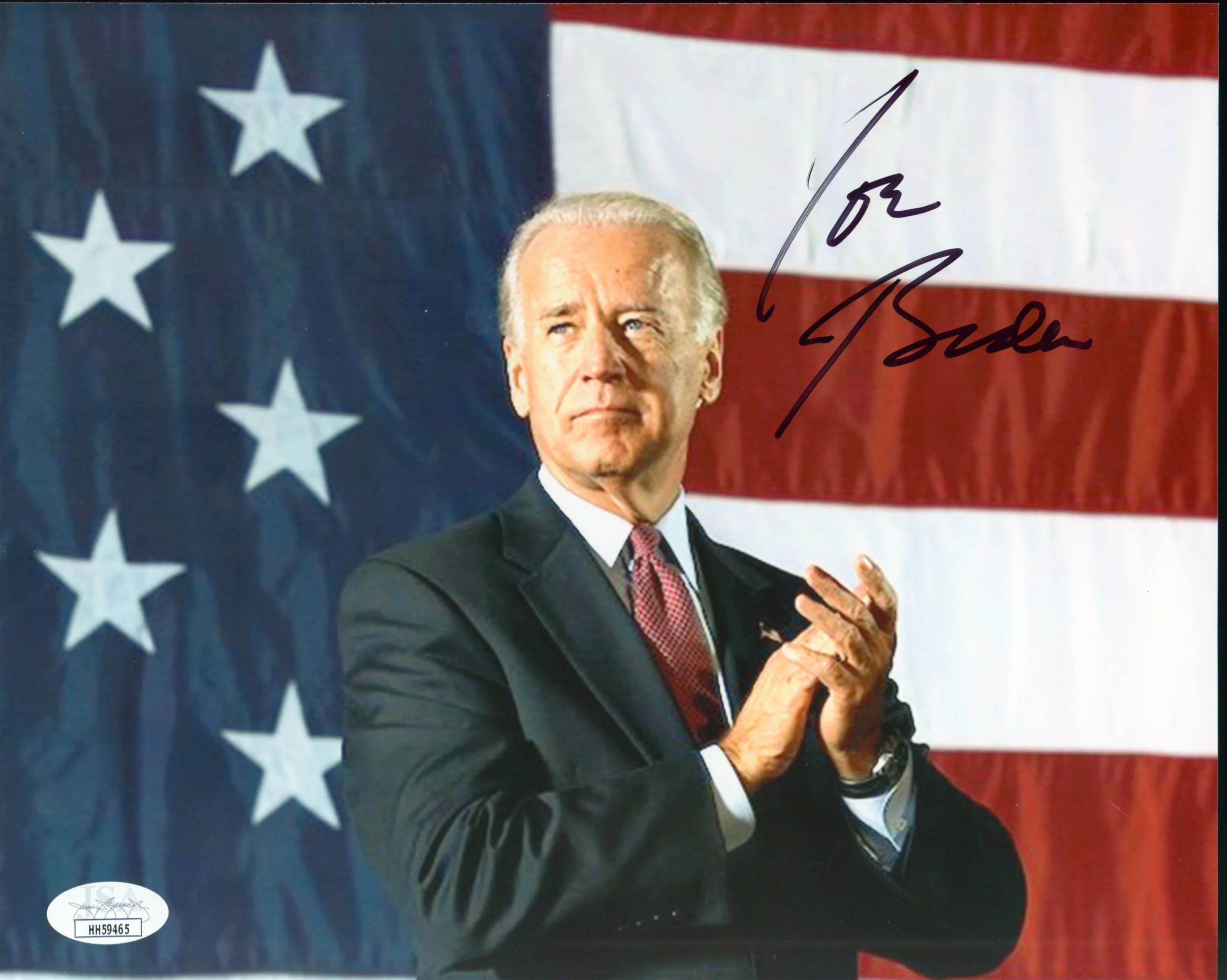Joseph R. Biden Authentic Signed 11x14 Photo Autographed JSA #HH59465 - Image 2