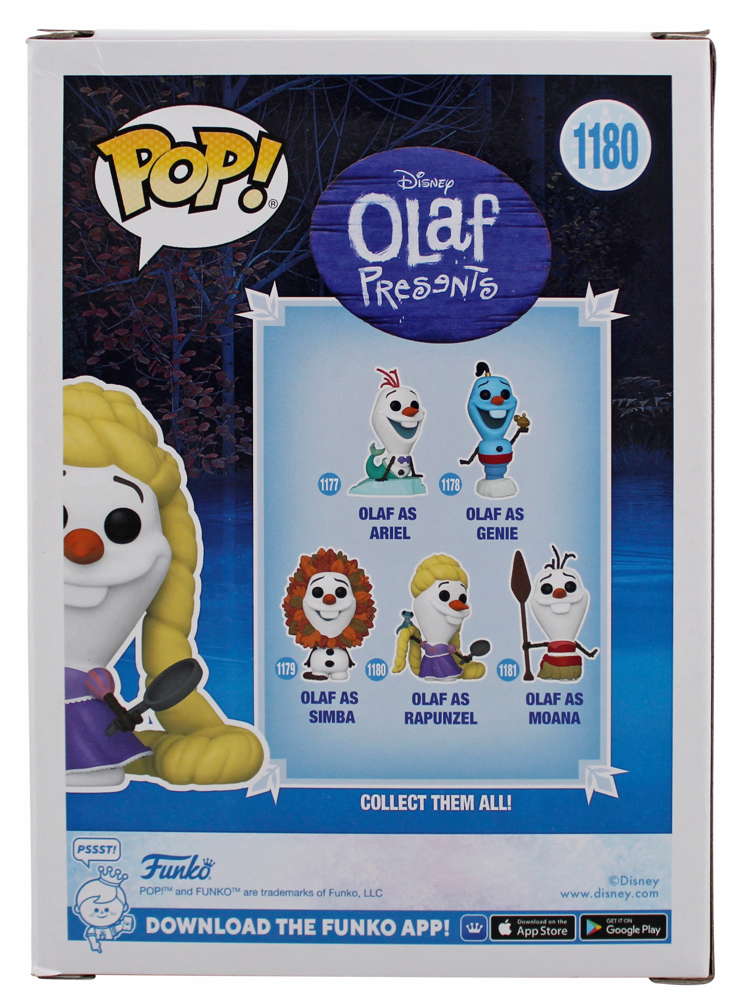 Josh Gad Frozen "Olaf as Rapunzel" Signed #1180 Funko Pop Vinyl Figure BAS 1 - Image 5