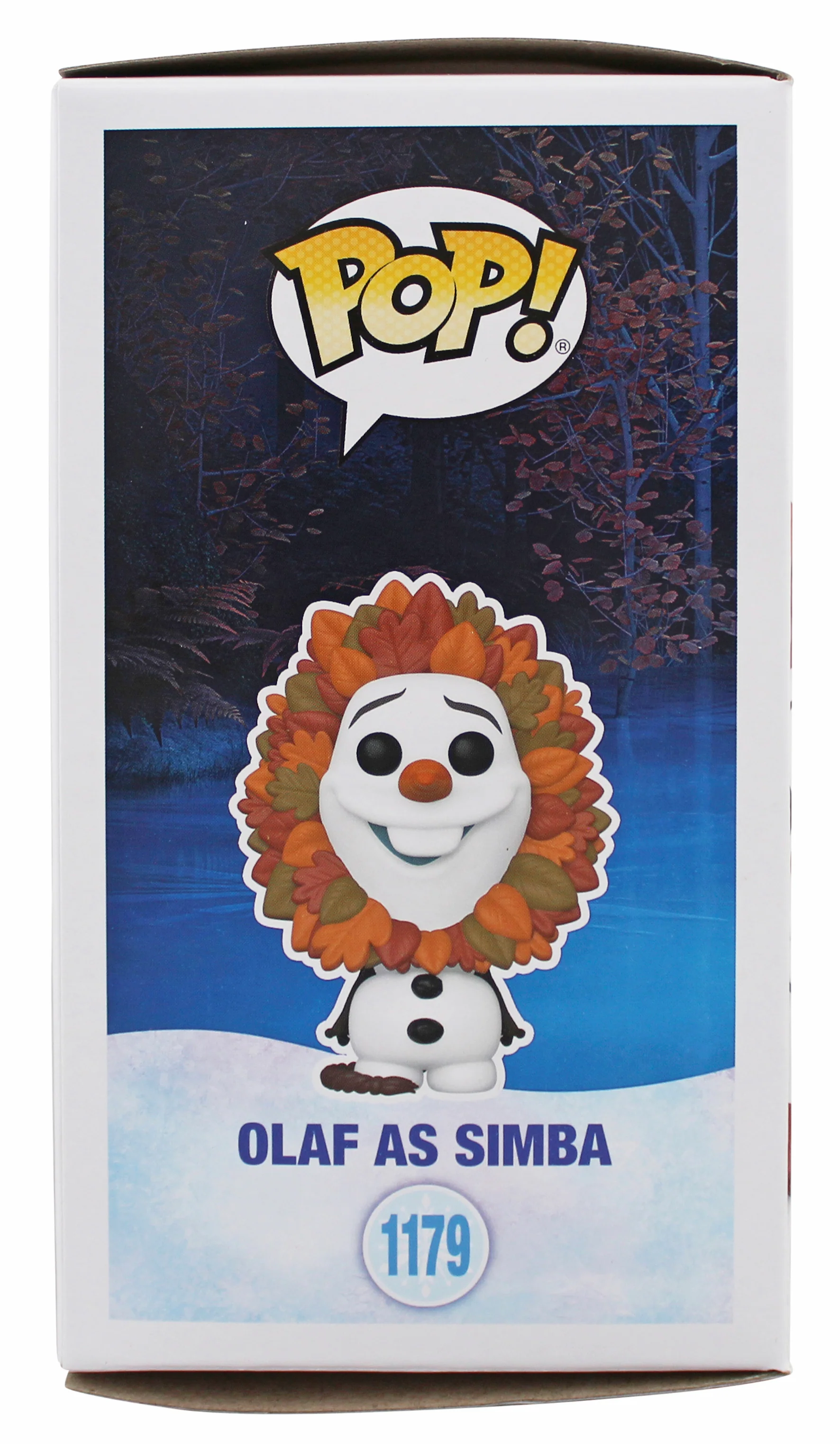 Josh Gad Frozen "Olaf" Signed #1179 Olaf as Simba Funko Pop Vinyl Figure BAS 1 - Image 6