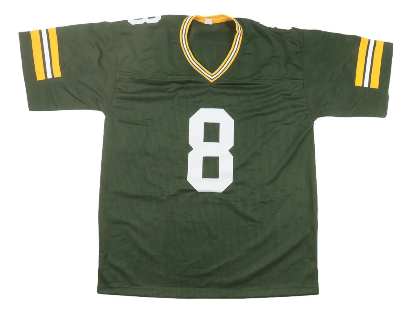 Josh Jacobs Green Bay Signed Green Football Jersey BAS - Image 3