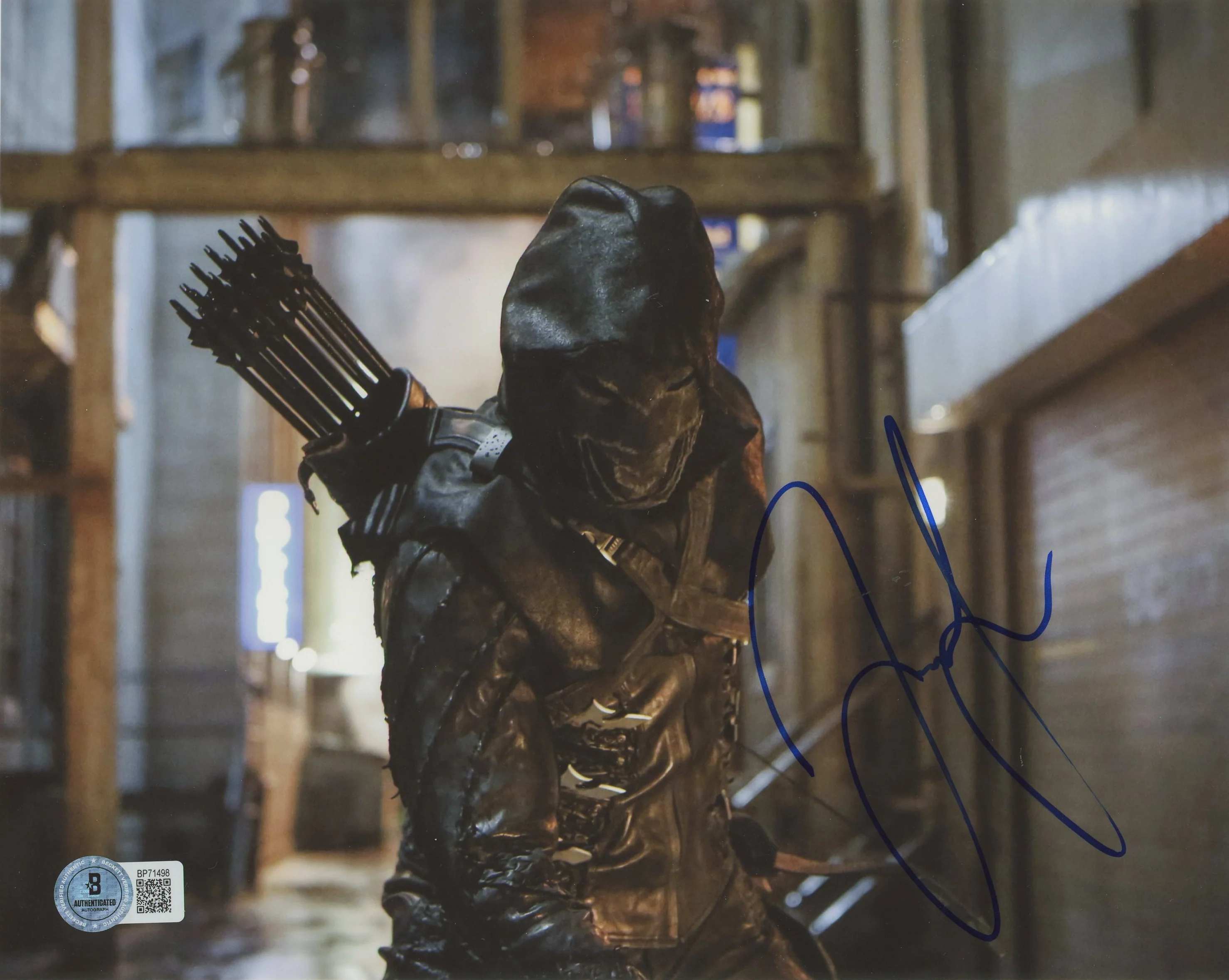 Josh Segarra Arrow Authentic Signed 8x10 Photo Autographed BAS #BP71498 - Image 2