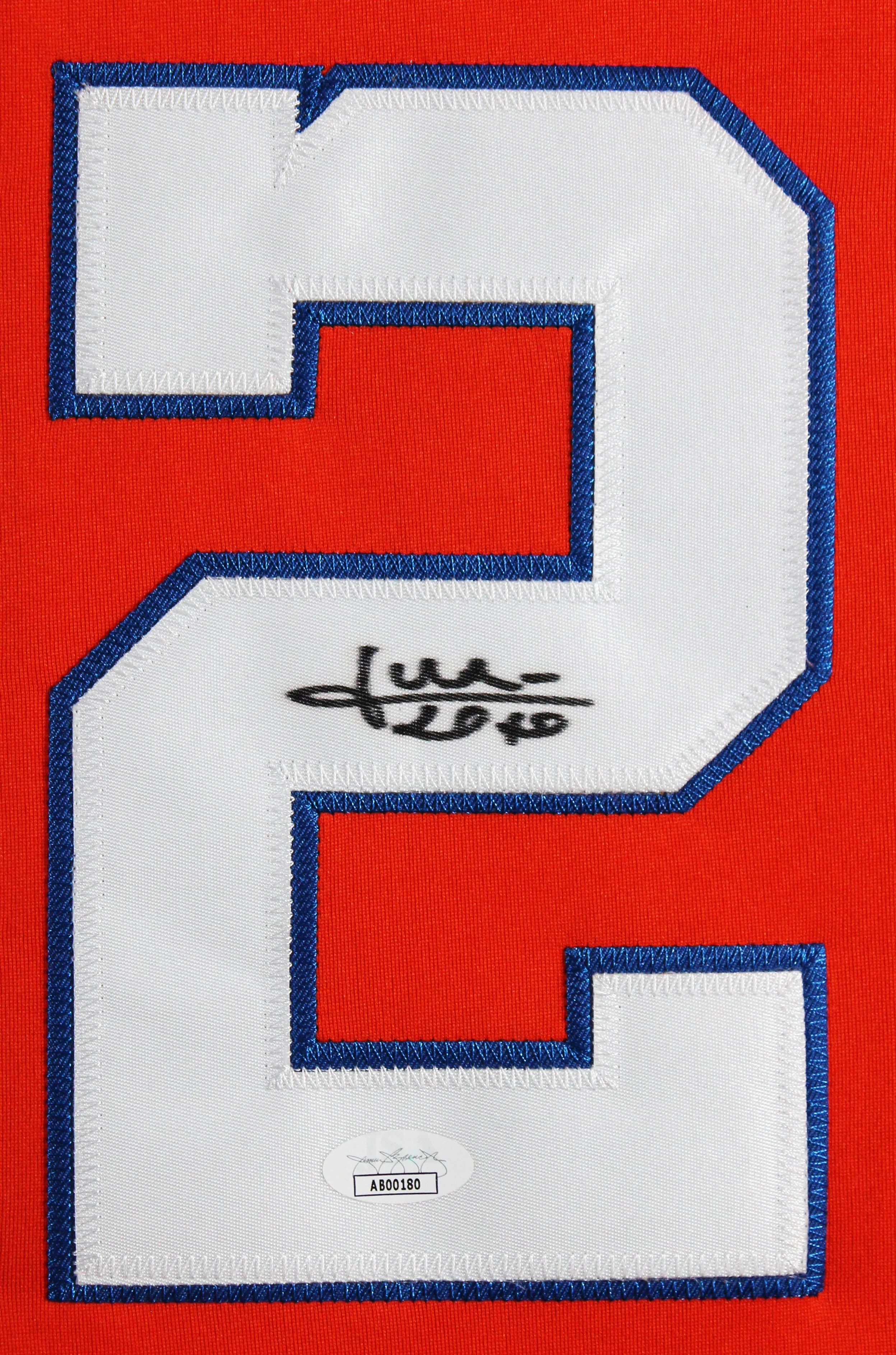 Juan Soto Authentic Signed Orange Pro Style Framed Jersey Autographed JSA - Image 3