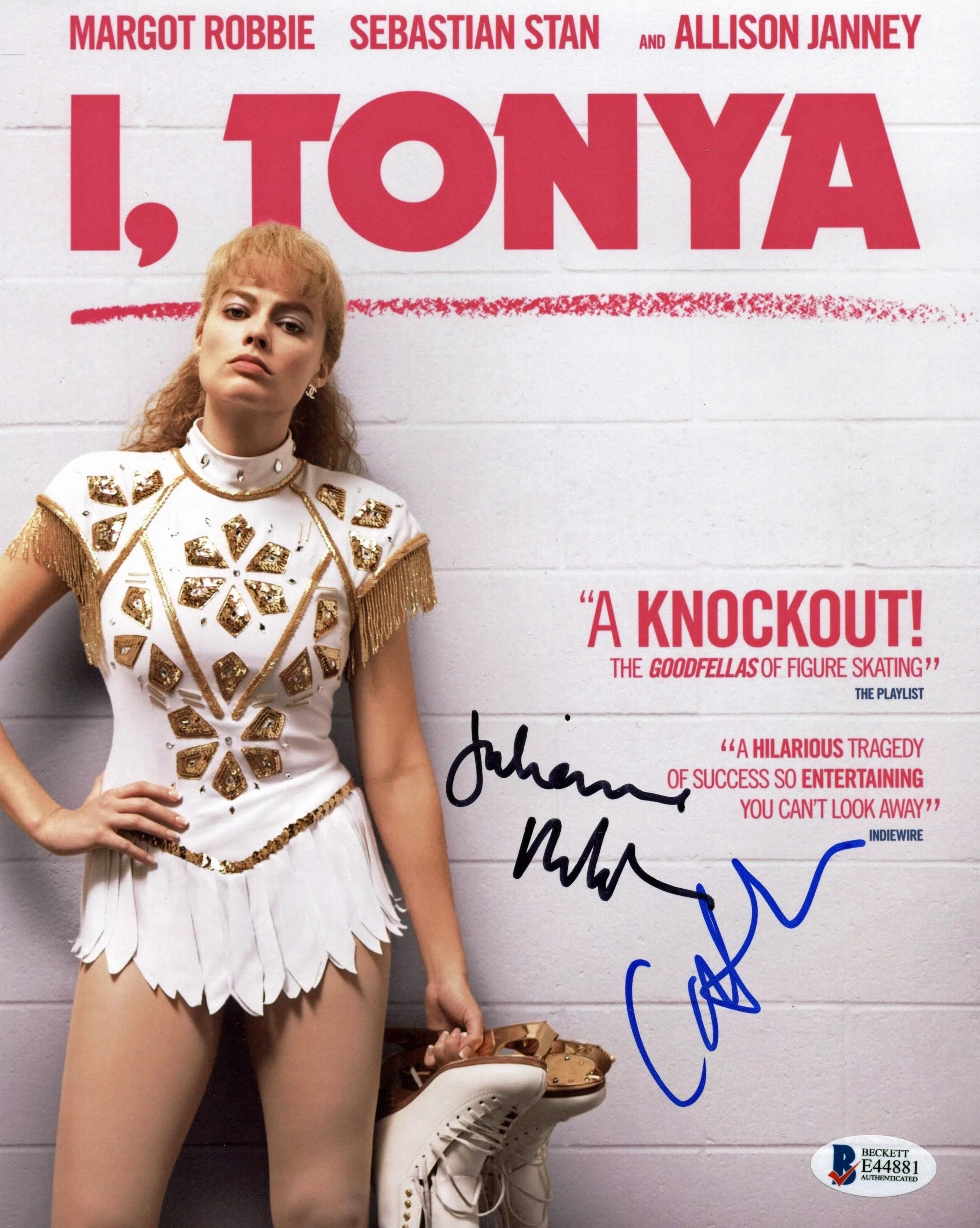 Julianne Nicholson & Caitlin Carver I, Tonya Signed 8x10 Photo BAS #E44881 - Image 2