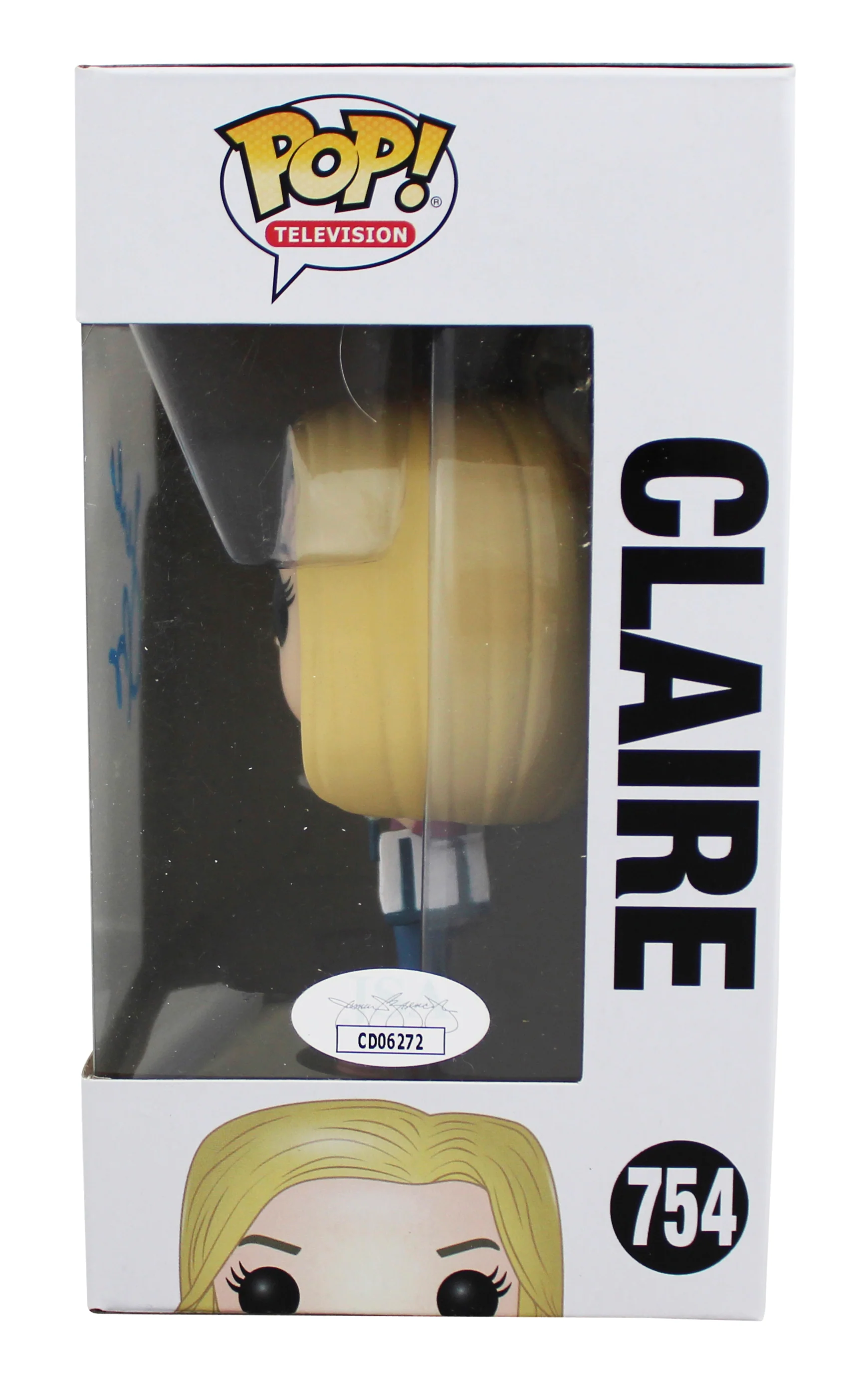 Julie Bowen Modern Family Signed Claire #754 Funko Pop Vinyl Figure JSA #CD06272 - Image 4