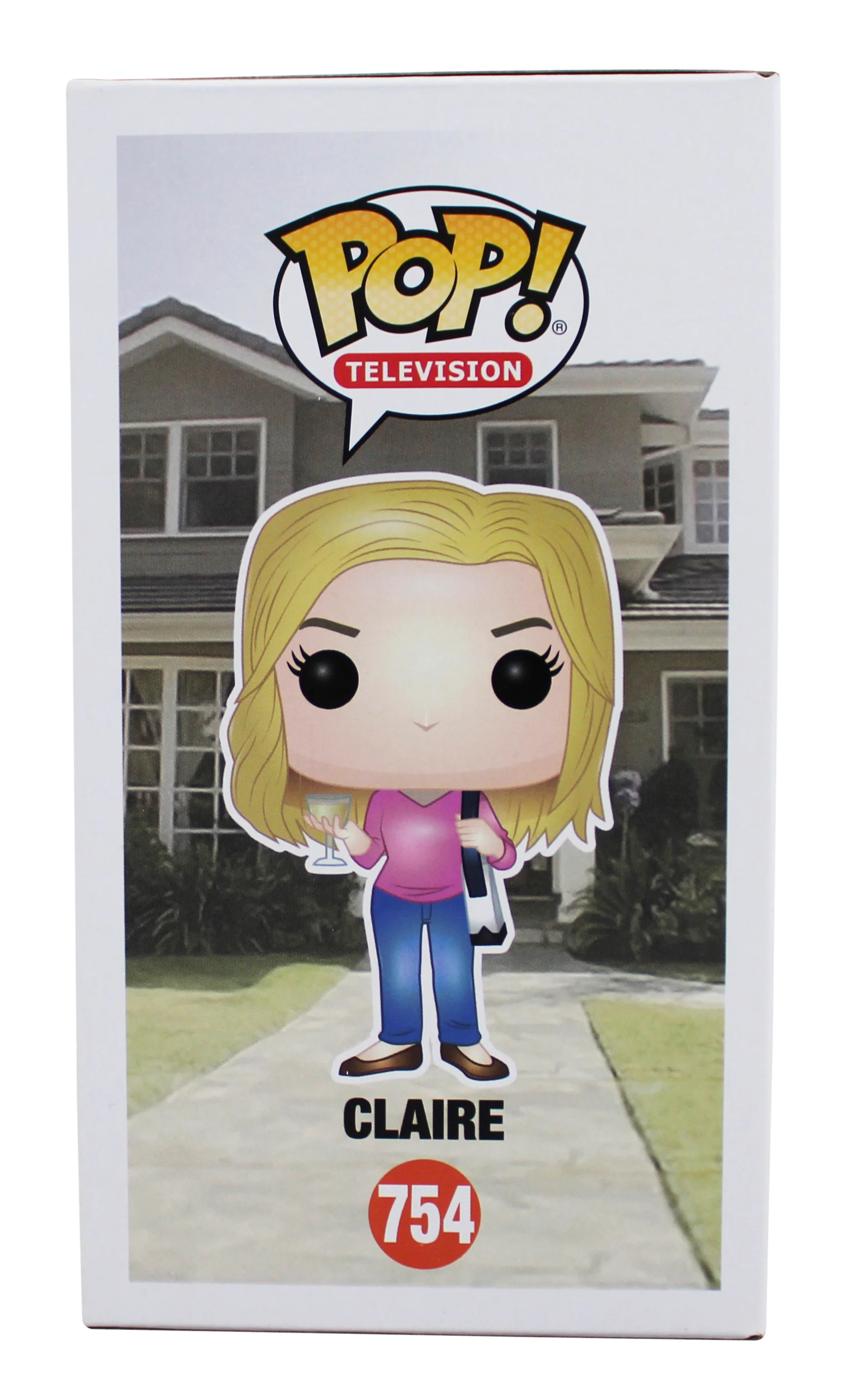 Julie Bowen Modern Family Signed Claire #754 Funko Pop Vinyl Figure JSA #CD06272 - Image 6