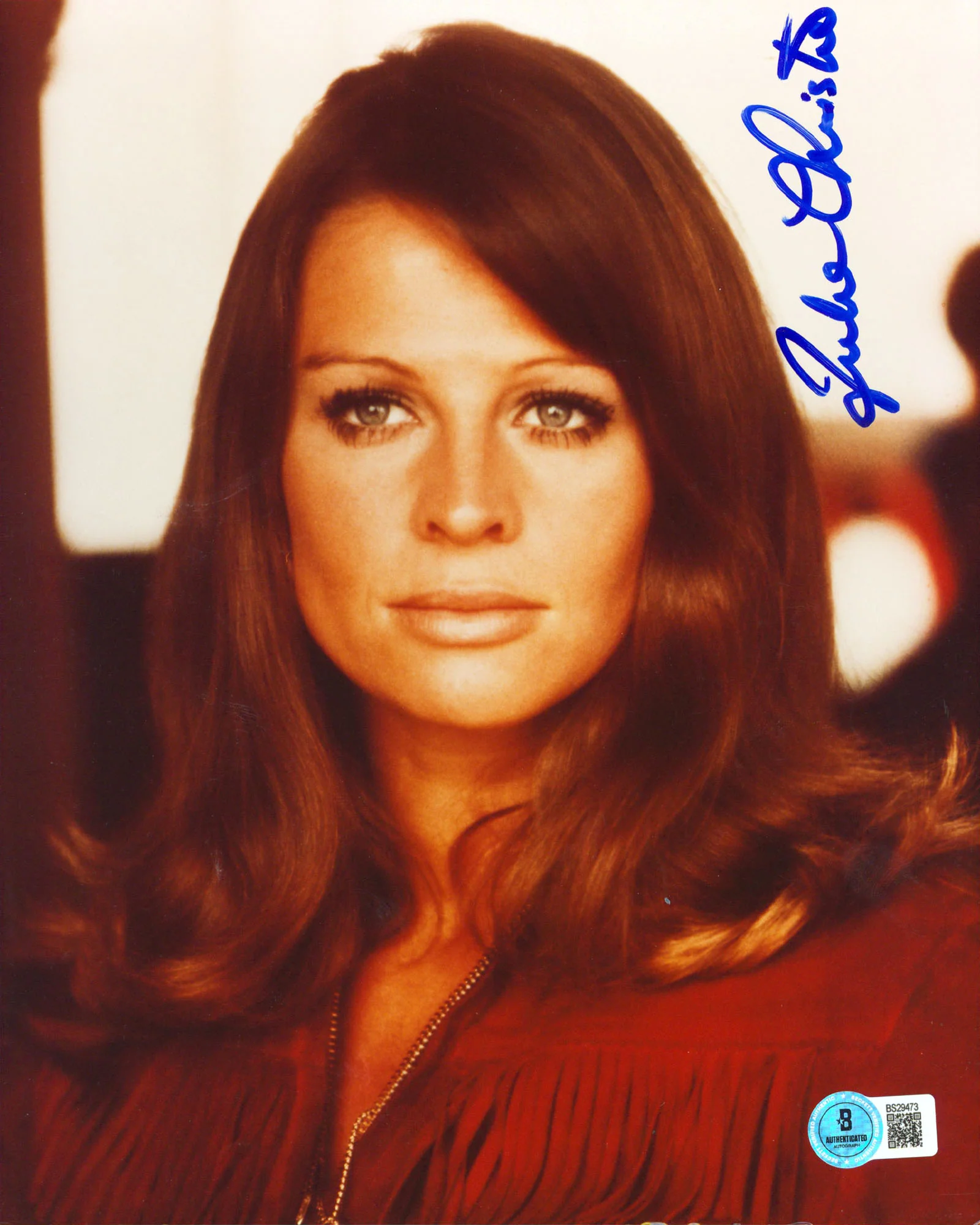 Julie Christie Harry Potter Authentic Signed 8x10 Vertical Photo BAS #BS29473 - Image 2
