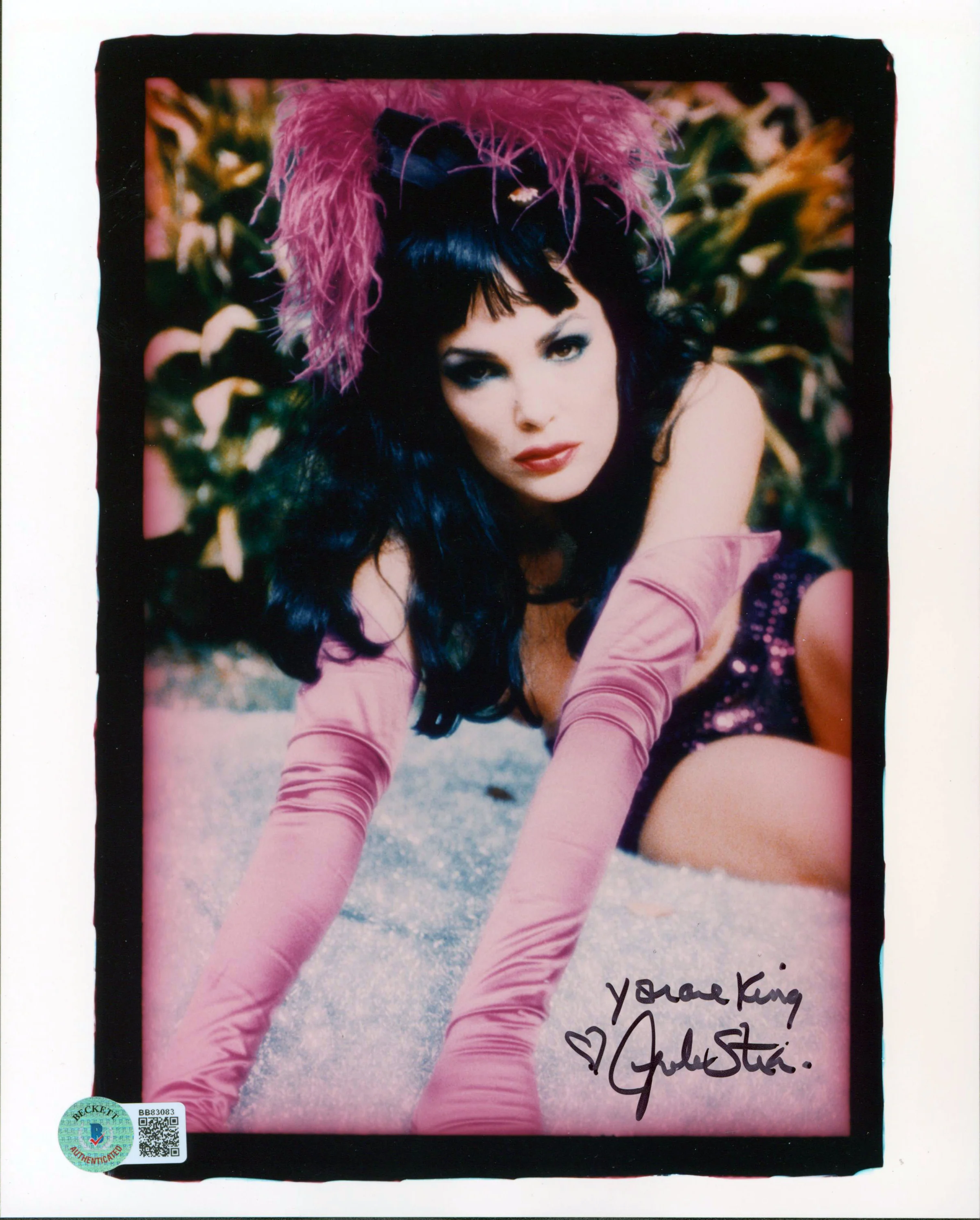 Julie Strain "You Are King" Signed 8x10 Sexy Photo Deceased BAS #BB83083 - Image 2