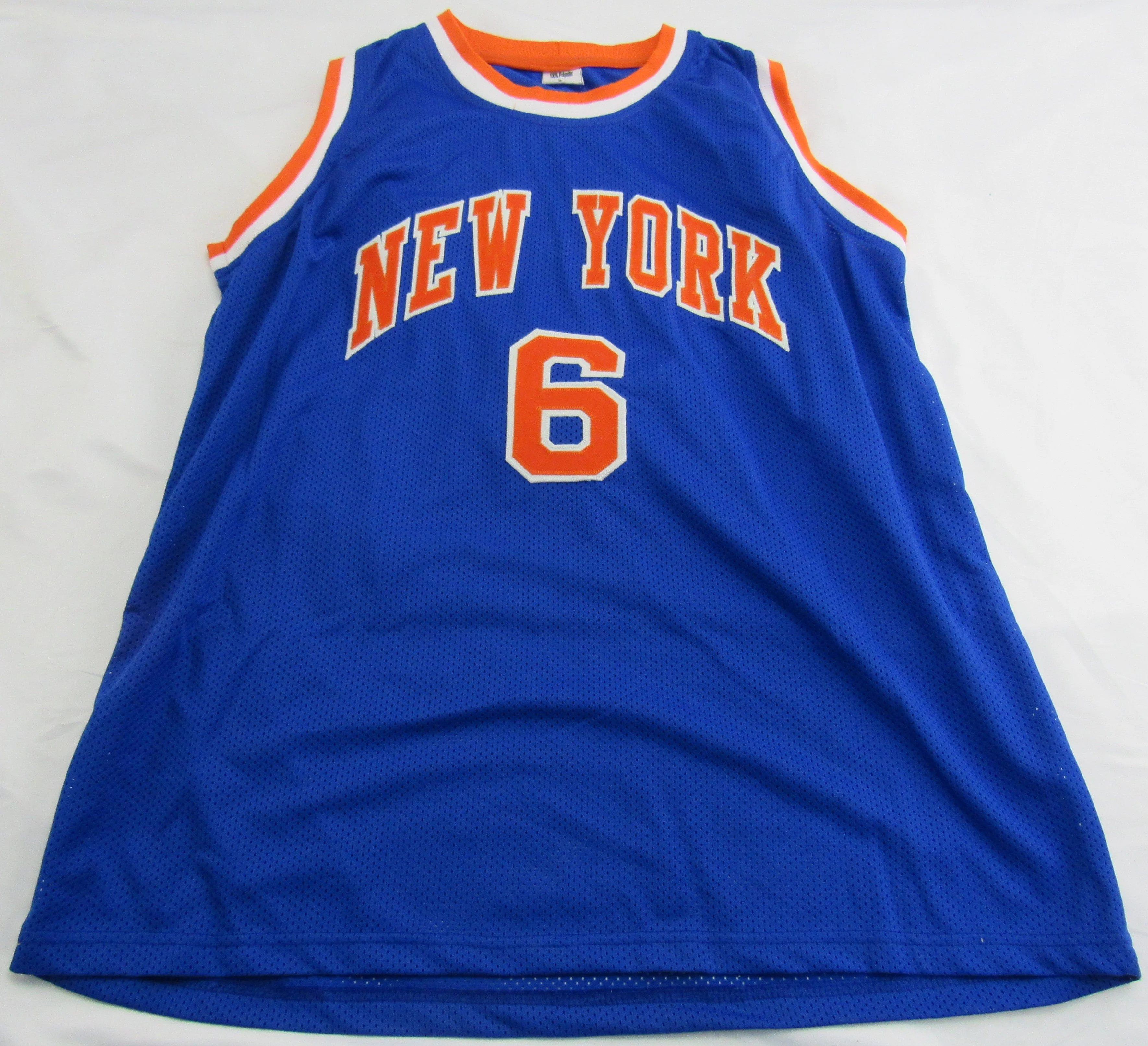 Kristaps Porzingis Signed Auto Knicks Basketball Jersey JSA WP054206 - Image 4