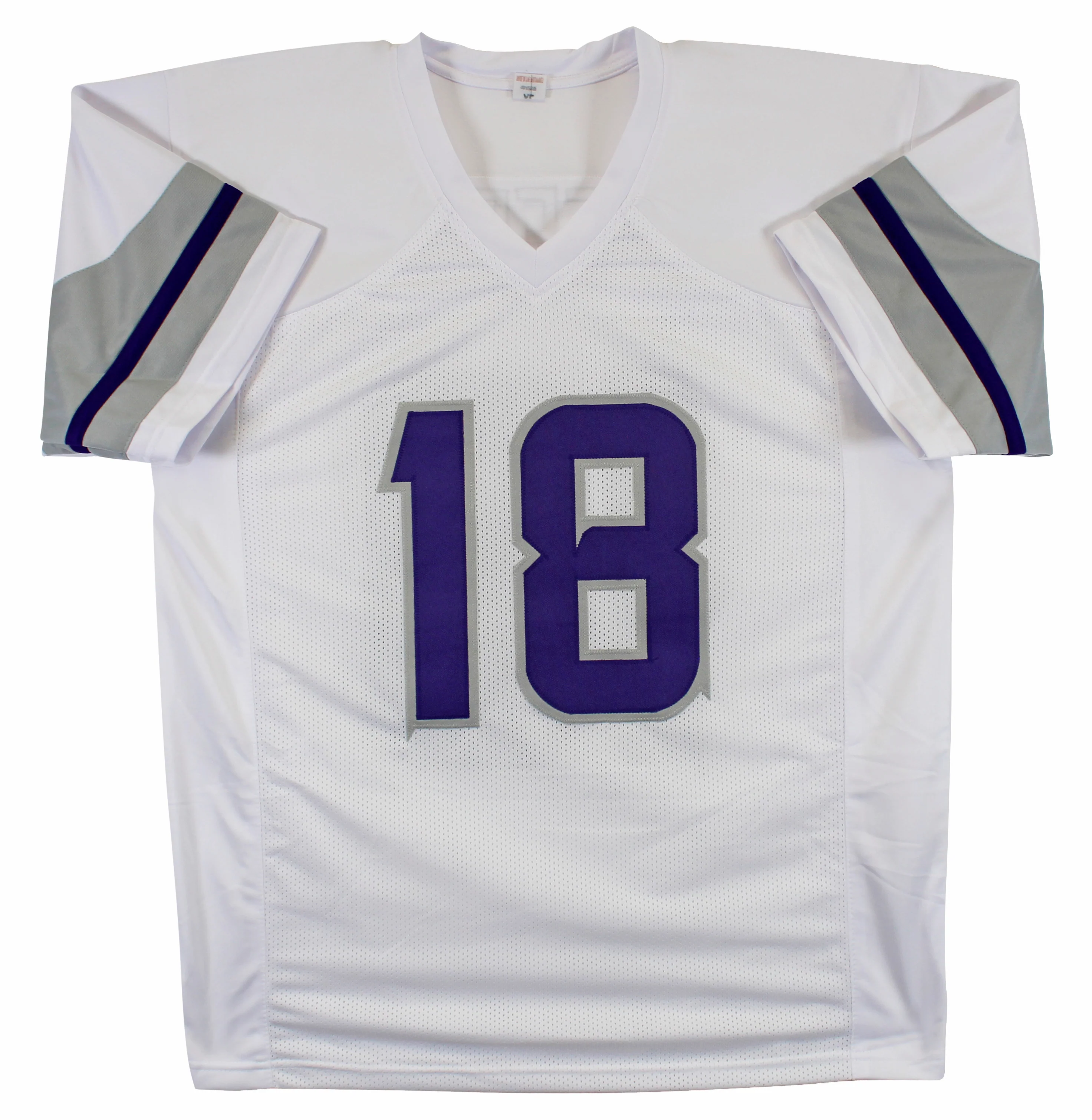 Justin Jefferson Authentic Signed White Alternate Pro Style Jersey BAS Witnessed - Image 4