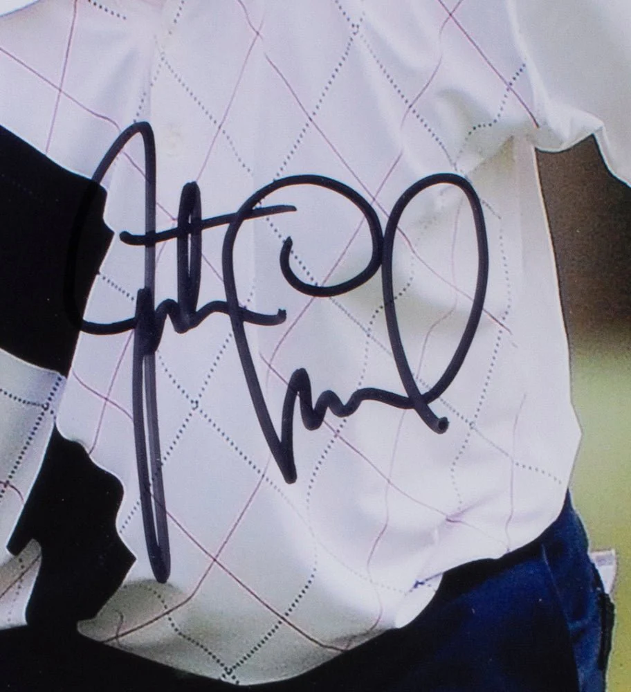 Justin Leonard Signed Framed 8x10 Golf Photo JSA - Image 2