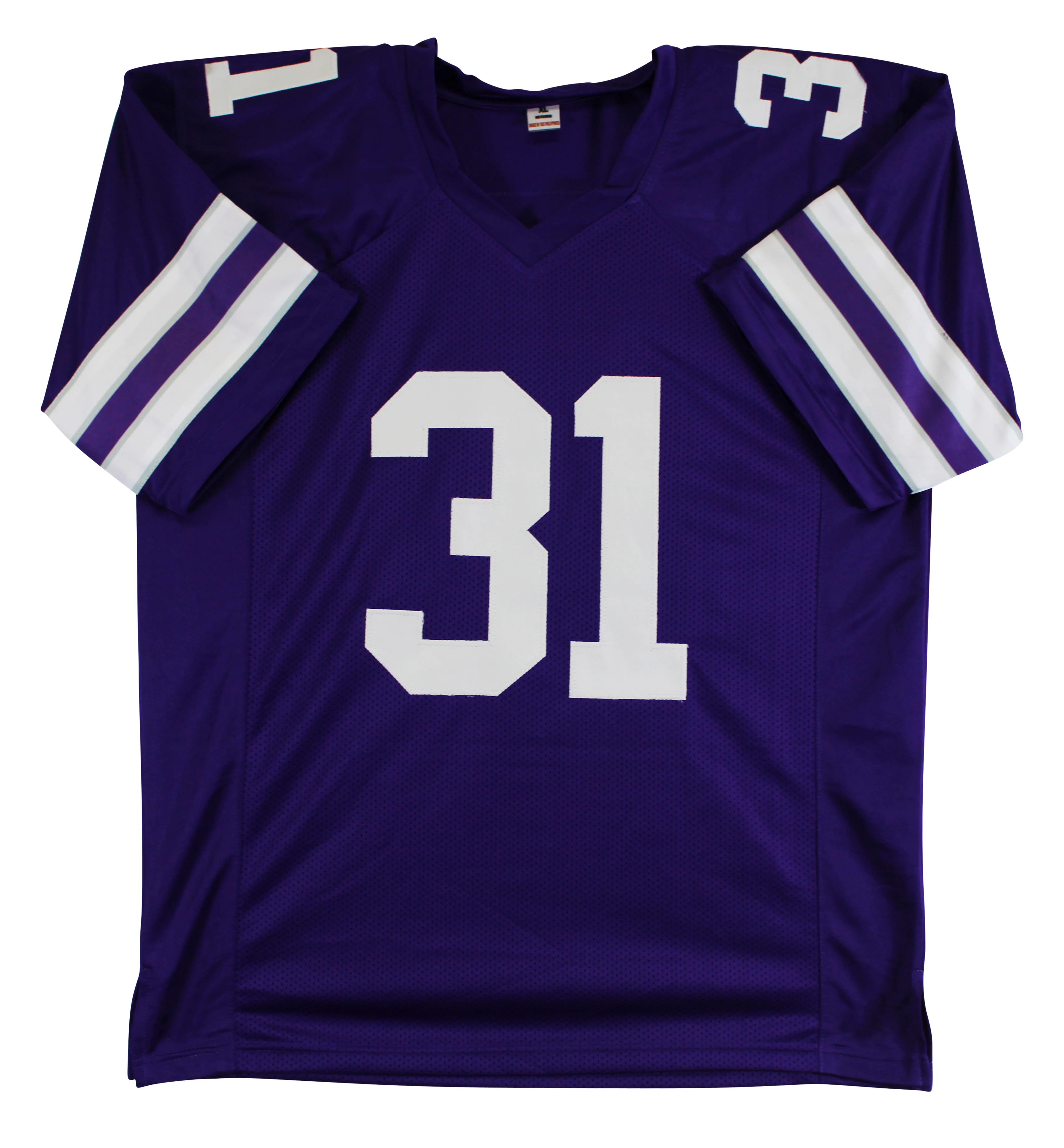 Kansas State D.J. Giddens Authentic Signed Purple Pro Style Jersey BAS Witnessed - Image 4