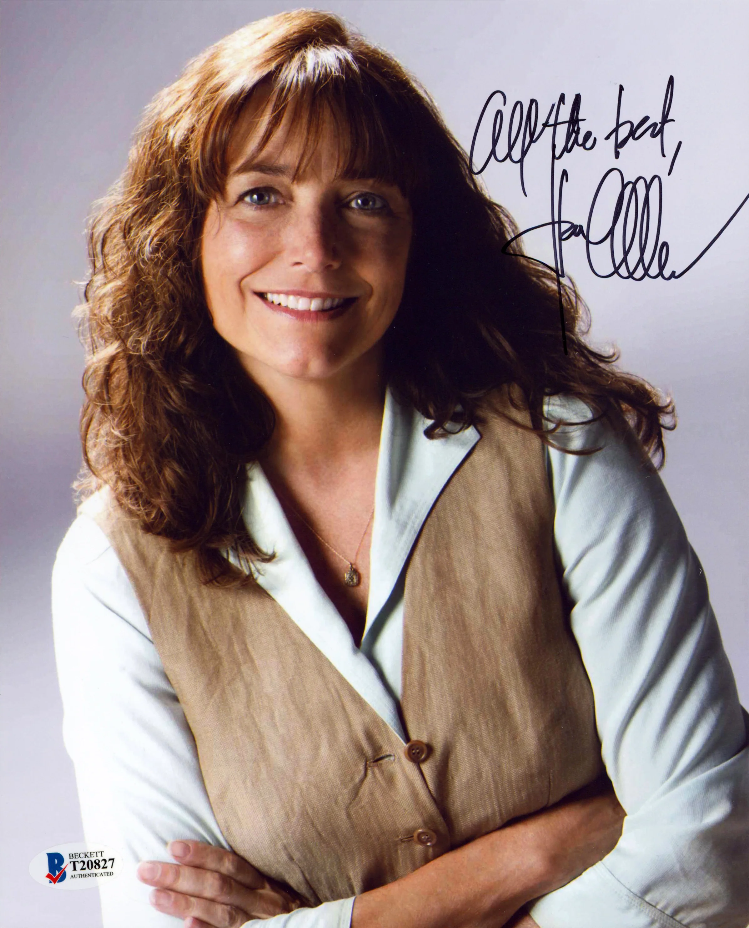 Karen Allen Indiana Jones "All The Best" Authentic Signed 8x10 Photo BAS #T20827 - Image 2