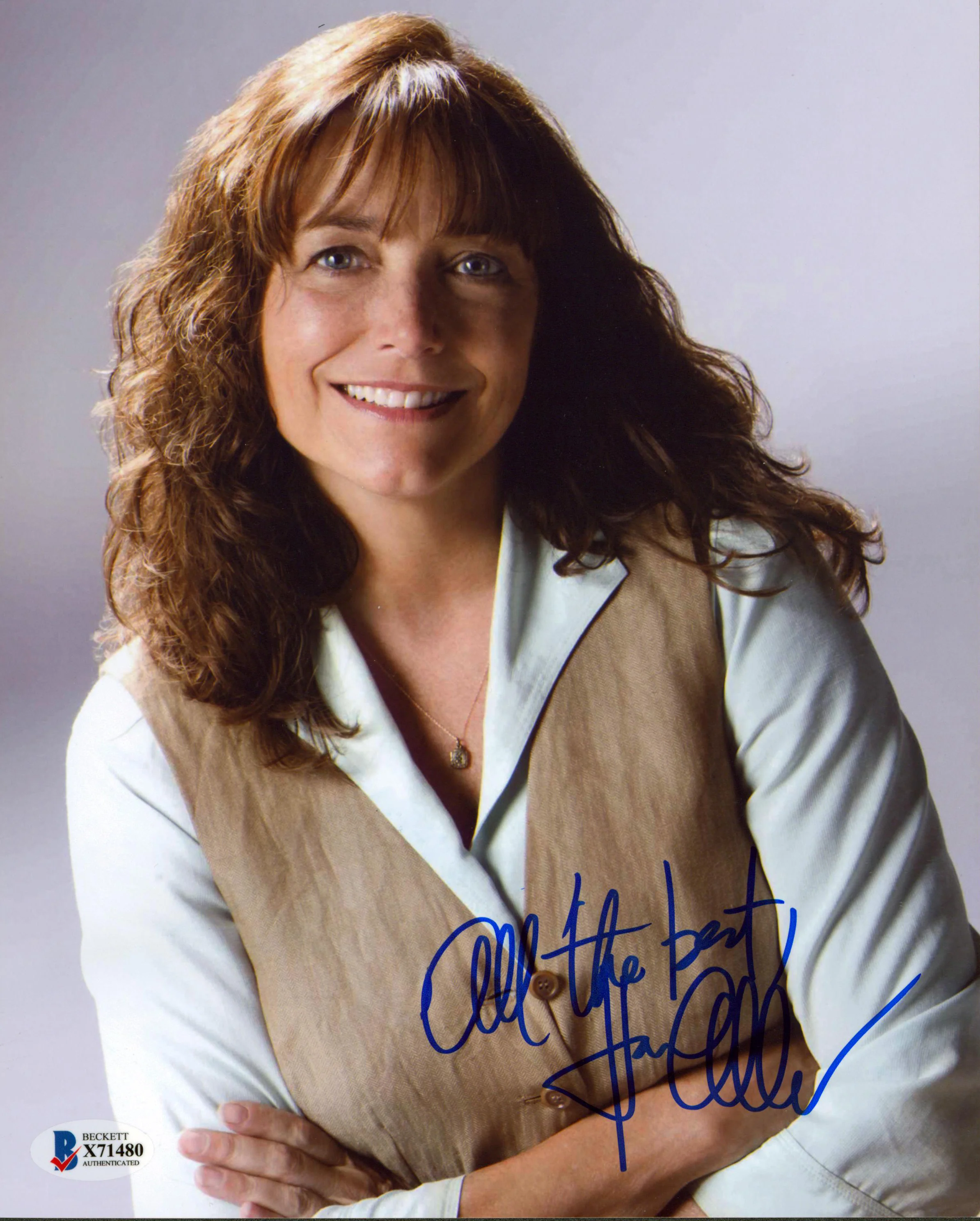 Karen Allen Indiana Jones "All The Best" Authentic Signed 8x10 Photo BAS #X71480 - Image 2