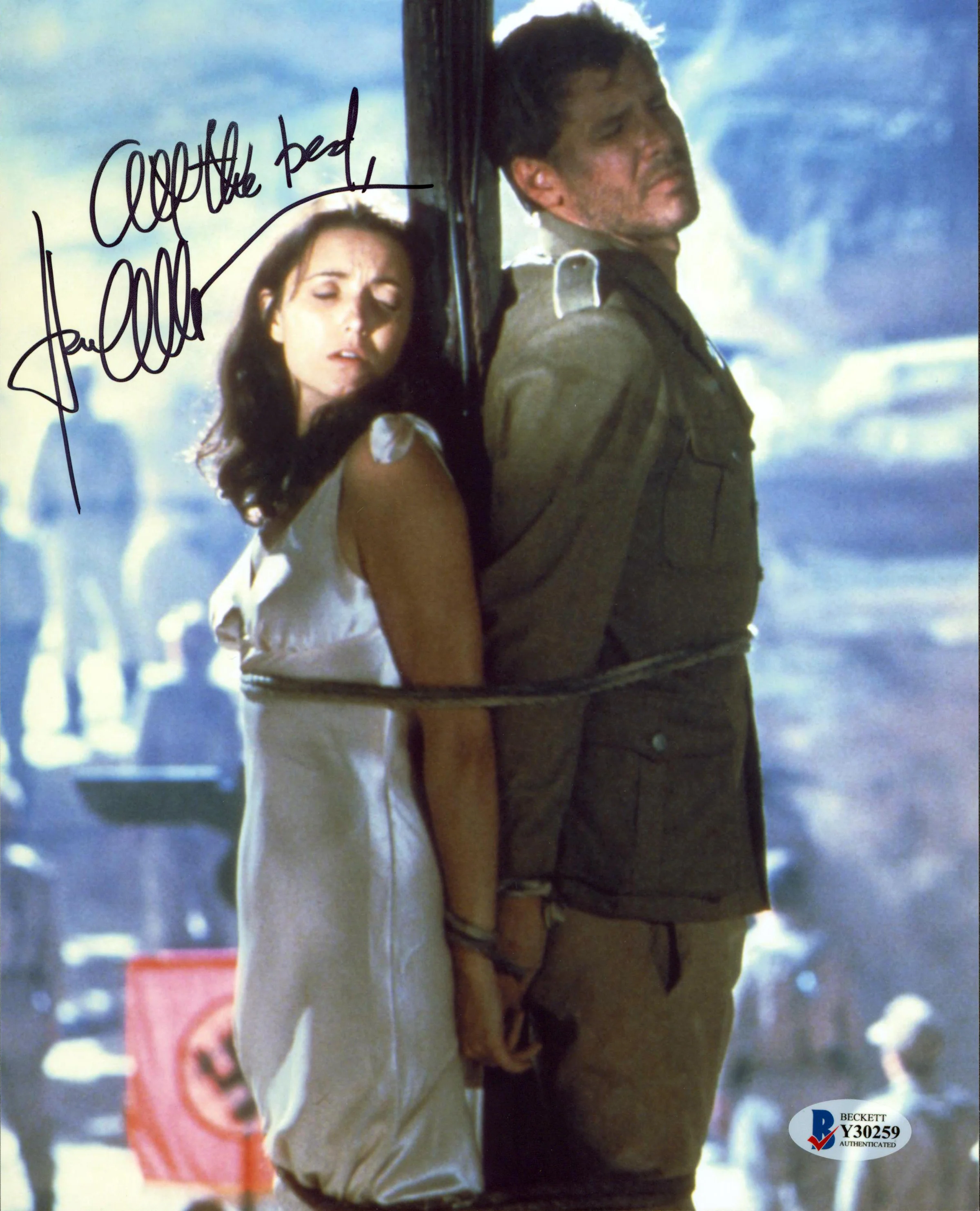 Karen Allen Indiana Jones "All The Best" Authentic Signed 8x10 Photo BAS #Y30259 - Image 2