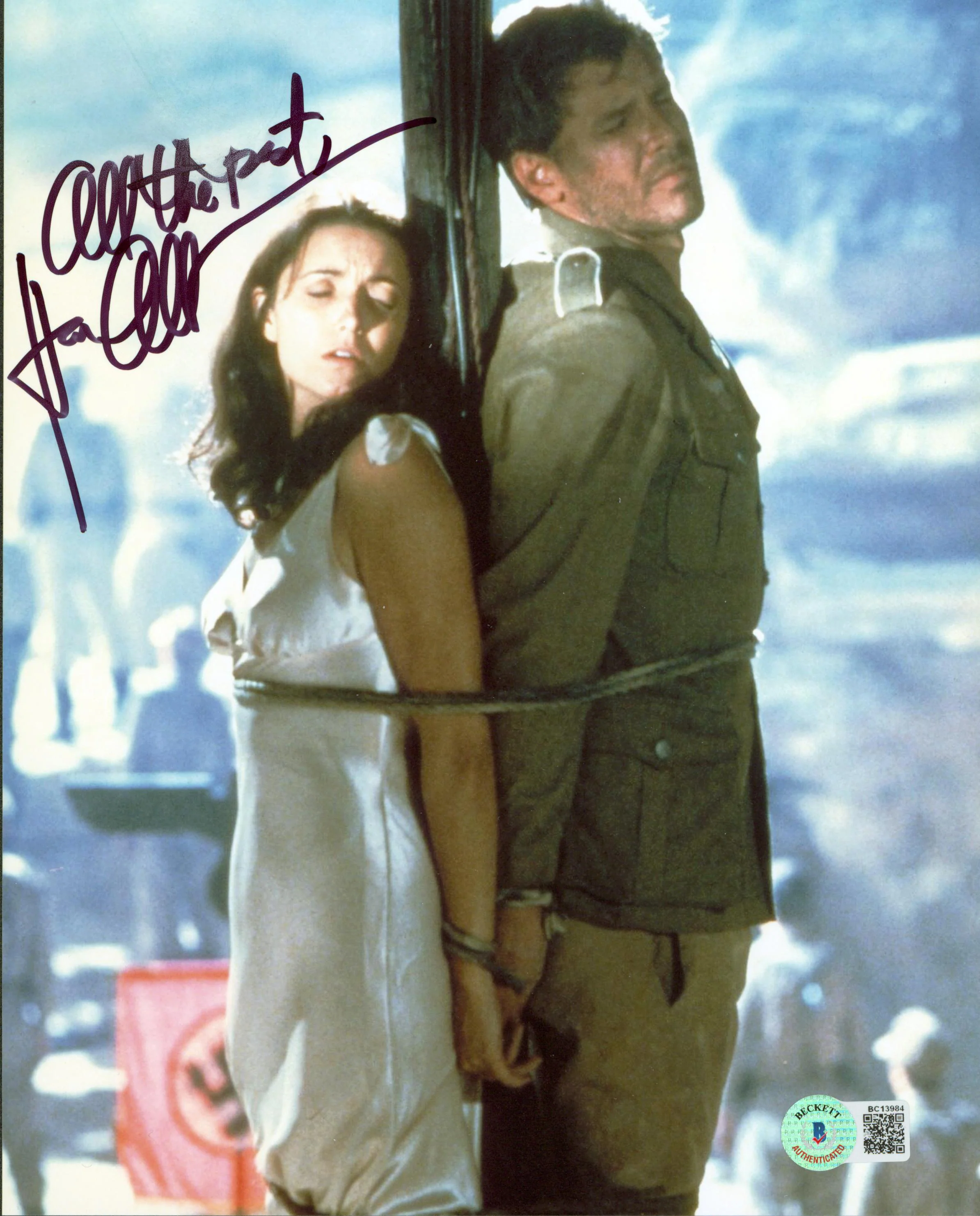 Karen Allen Indiana Jones "All The Best" Signed 8x10 Photo BAS #BC13984 - Image 2