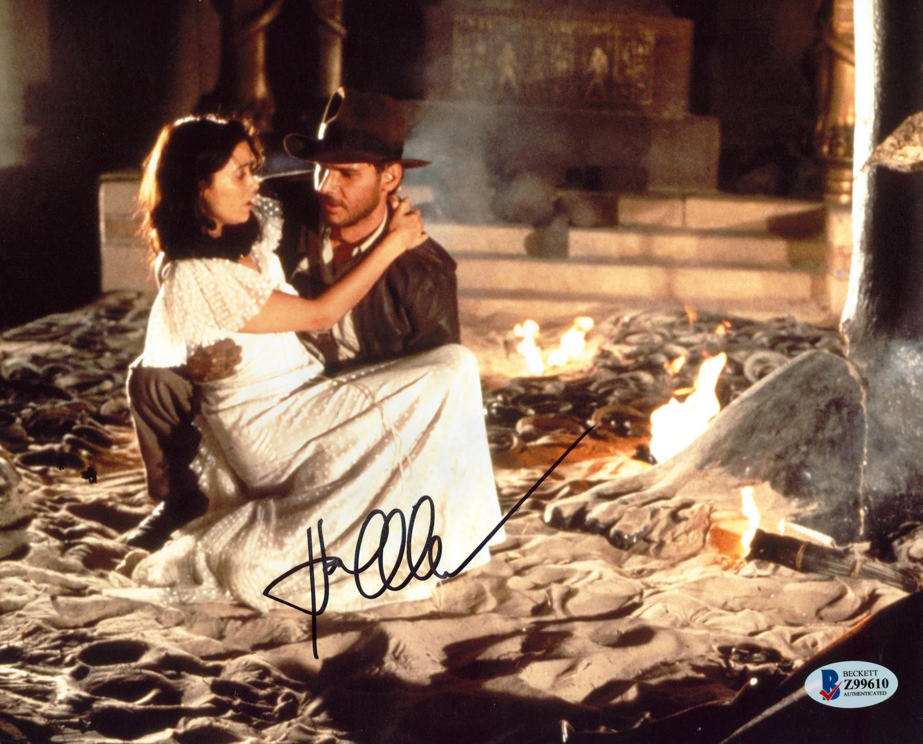 Karen Allen Indiana Jones Raiders of the Lost Ark Signed 8x10 Photo BAS #Z99610 - Image 2