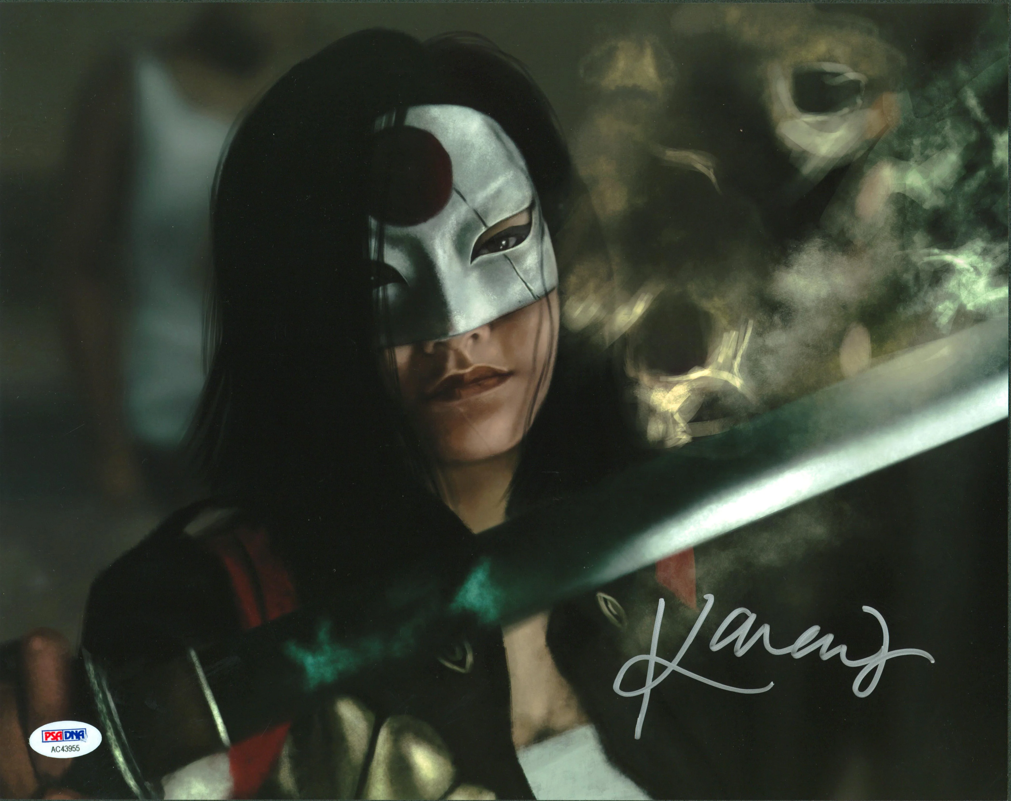 Karen Fukuhara Suicide Squad Authentic Signed 11x14 Photo PSA/DNA #AC43955 - Image 2