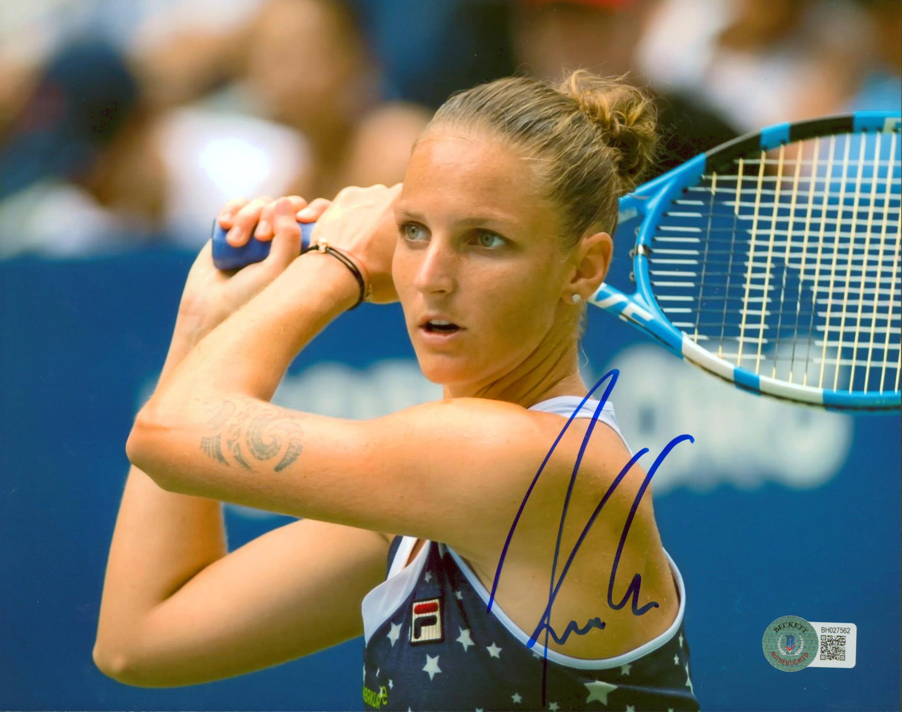Karolina Pliskova Authentic Signed 8x10 Photo Autographed BAS #BH027562 - Image 2