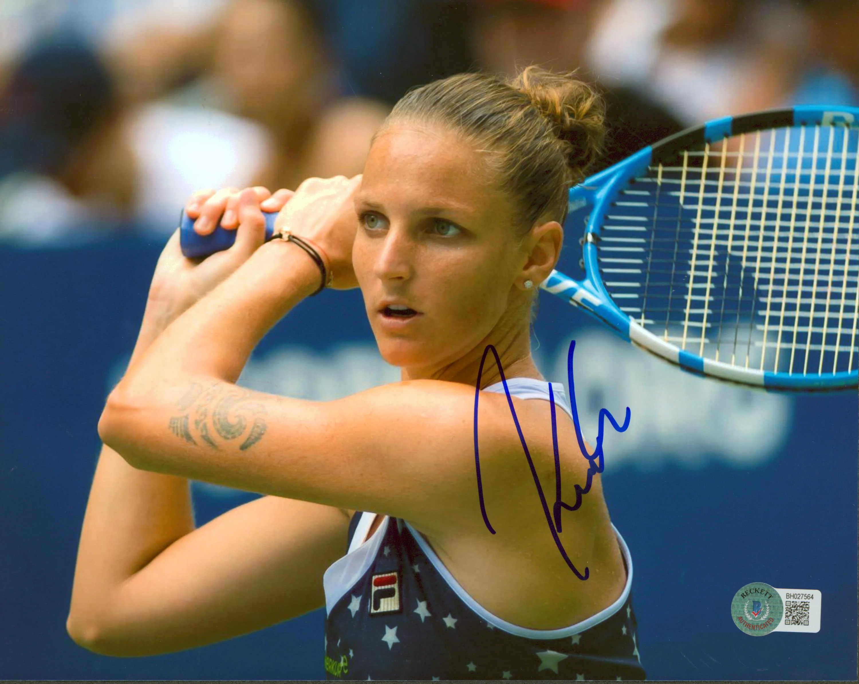Karolina Pliskova Authentic Signed 8x10 Photo Autographed BAS #BH027564 - Image 2