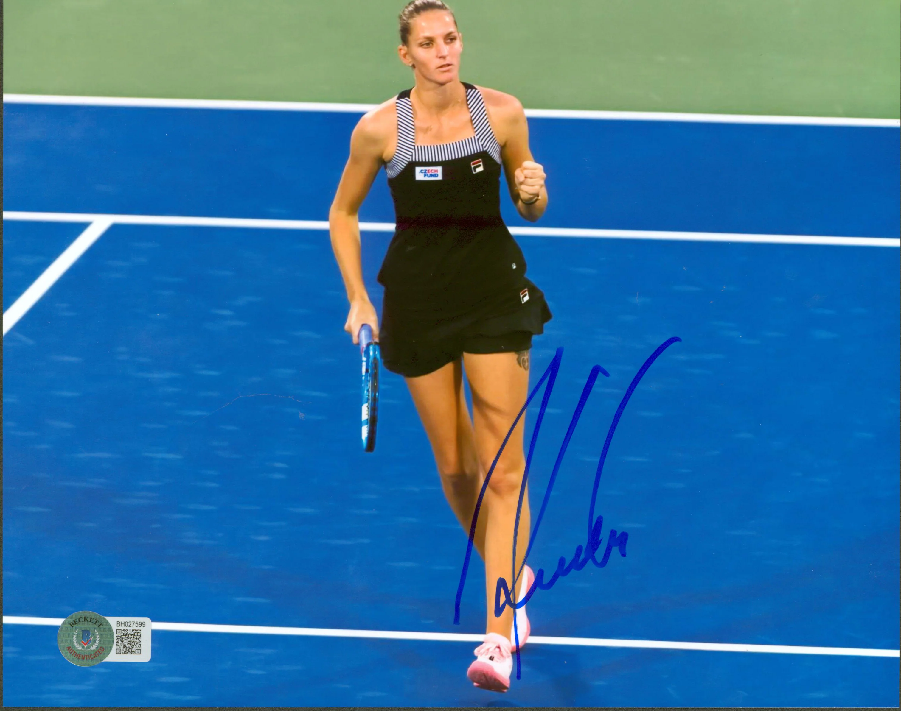 Karolina Pliskova Authentic Signed 8x10 Photo Autographed BAS #BH027599 - Image 2