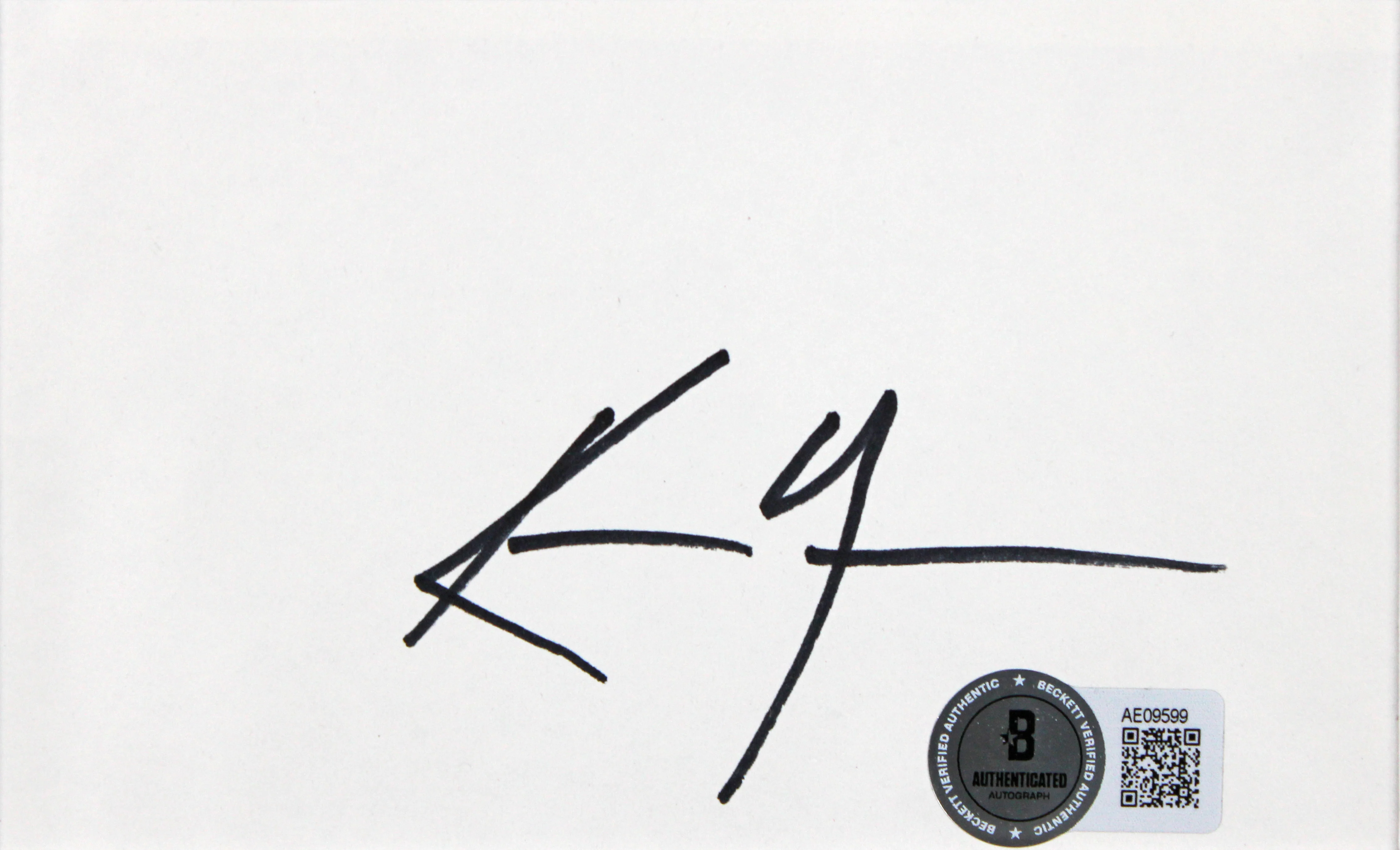 Keanu Reeves John Wick Authentic Signed Framed Display Autographed BAS - Image 3