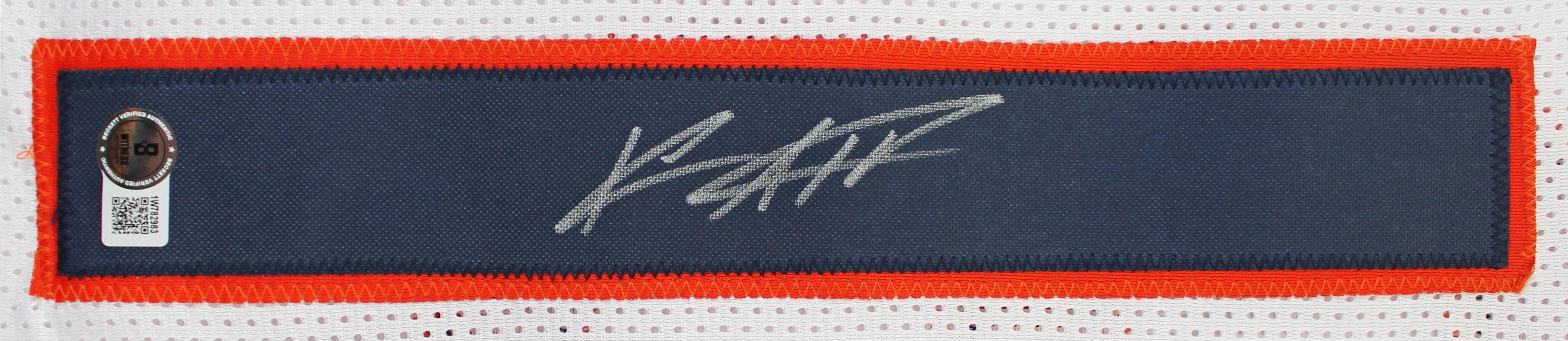 Keenan Allen Authentic Signed White Pro Style Jersey Autographed BAS Witnessed - Image 3