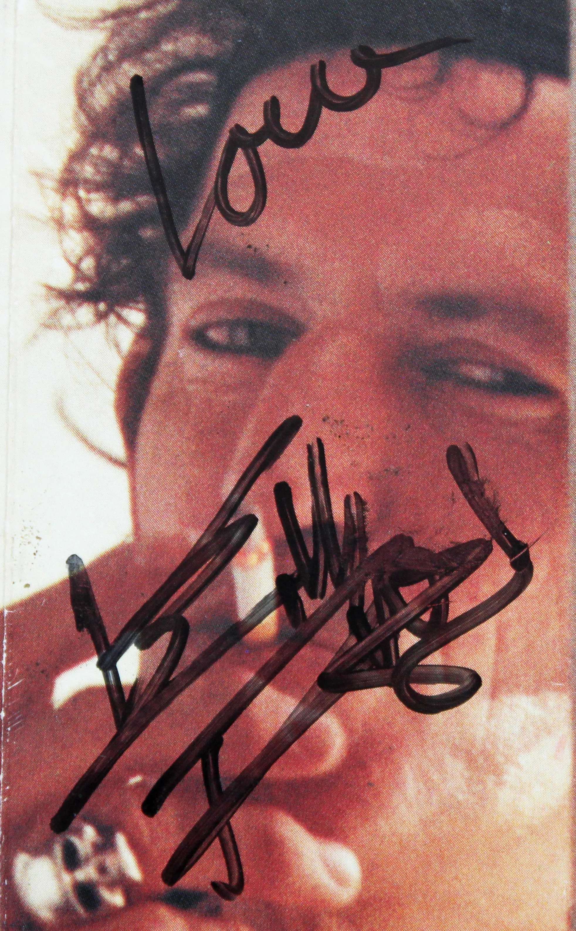 Keith Richards "Love" Signed Main Offender Cassette Tape Cover JSA #YY26107 - Image 2