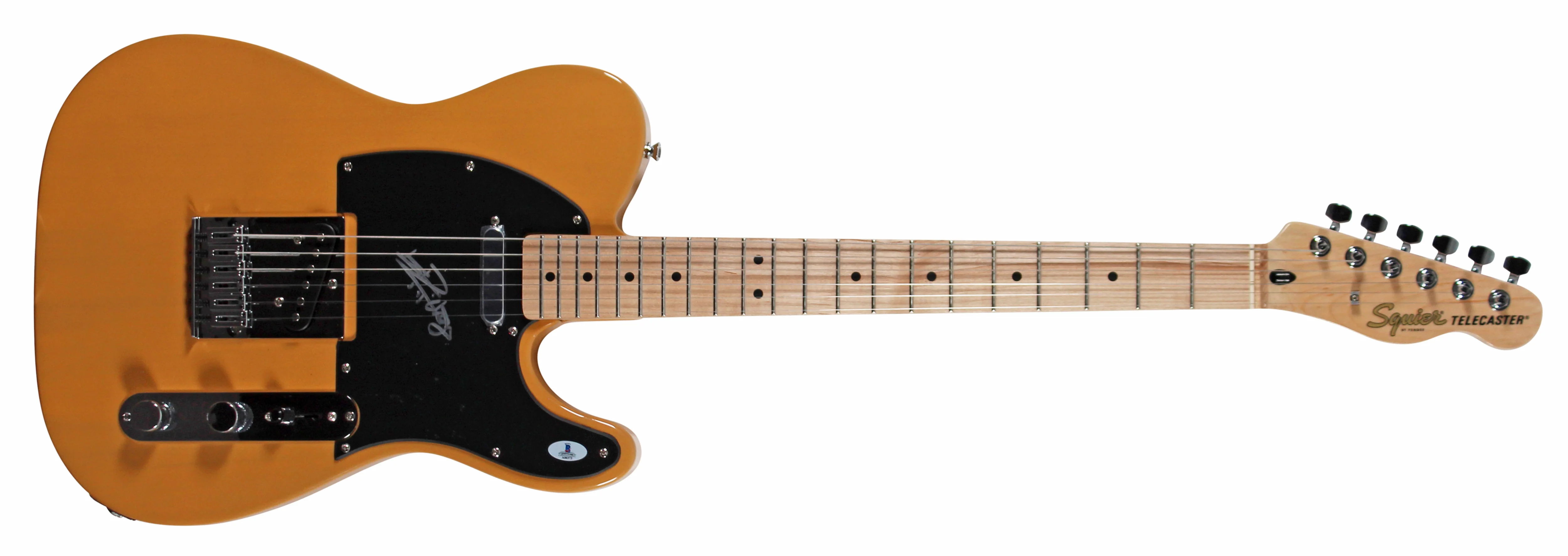 Keith Richards The Rolling Stones Signed Butterscotch Fender Guitar BAS #A00373 - Image 3