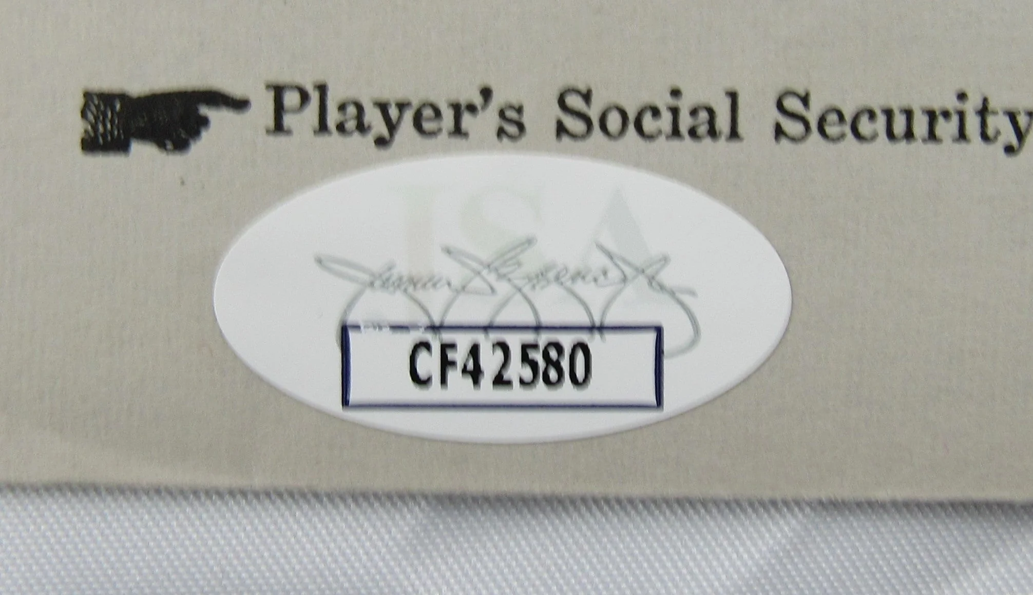 Ralph Kiner Signed Auto Contract JSA CF42580 - Image 5