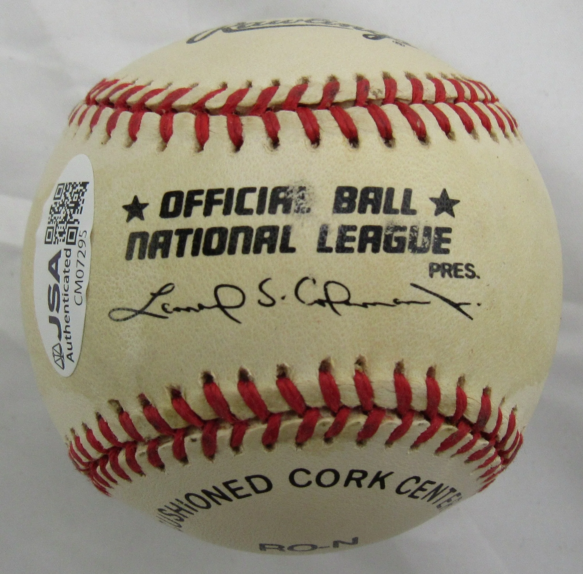 Barry Bonds Signed Auto Rawlings Baseball JSA CM07295 - Image 3