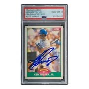 Ken Griffey Jr Signed Mariners 1989 Score #100T Rookie Card PSA/DNA Gem MT 10 - Image 3