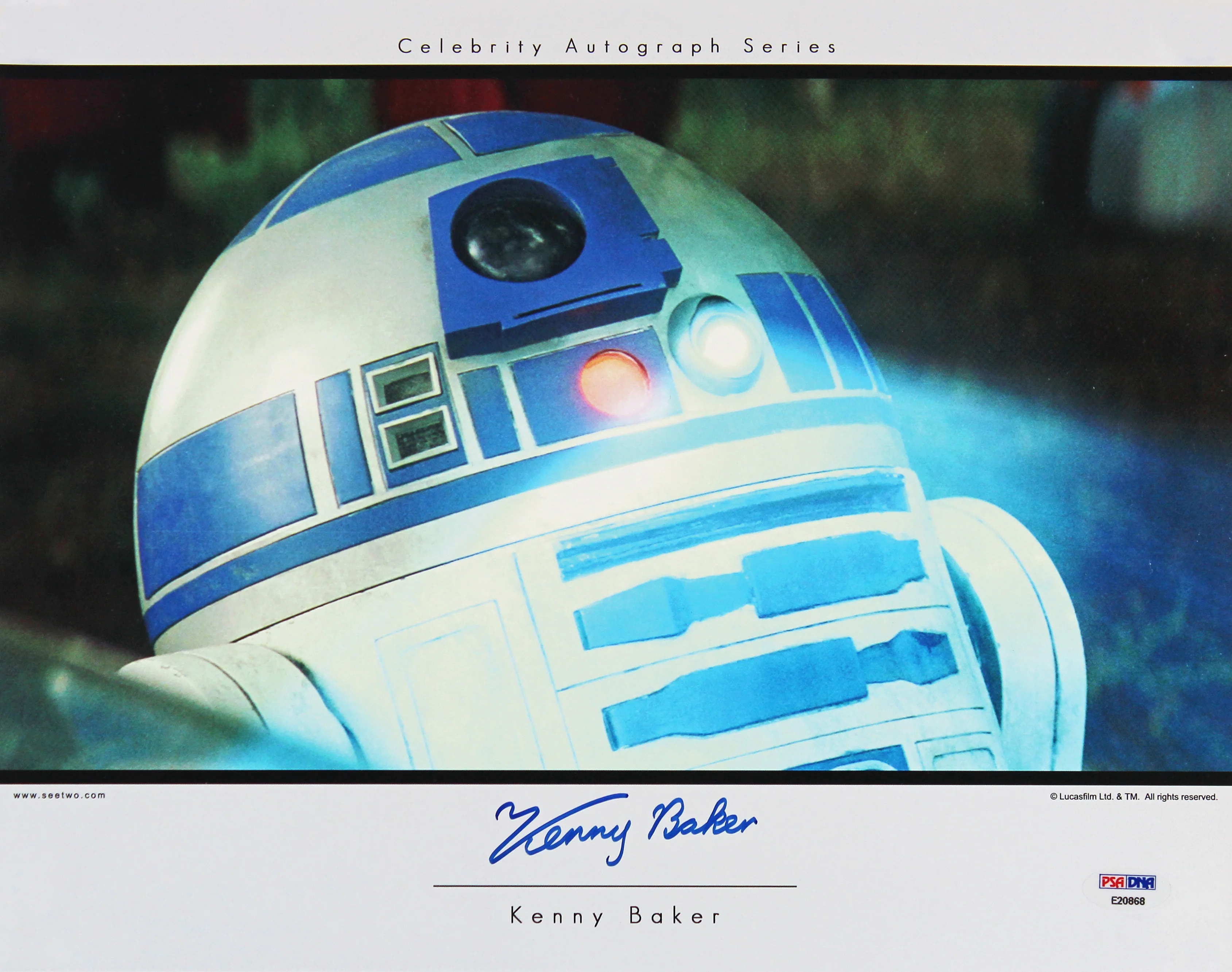 Kenny Baker Star Wars Authentic Signed 11x14 Photo Autographed PSA/DNA #E20868 - Image 2