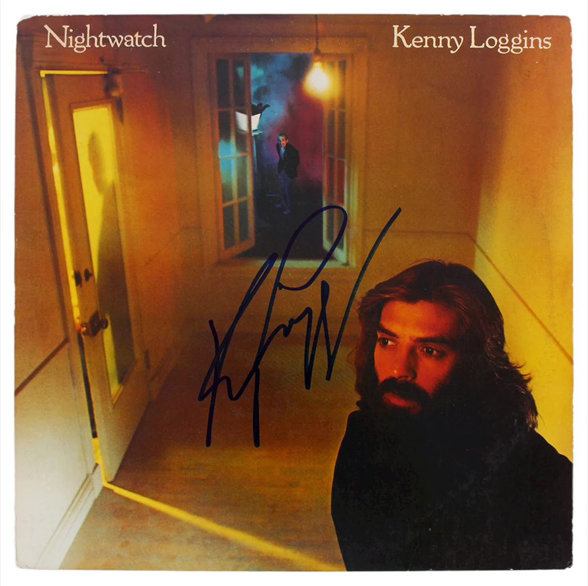 Kenny Loggins Authentic Signed Nightwatch Album Cover Autographed BAS #BG90703 - Image 2