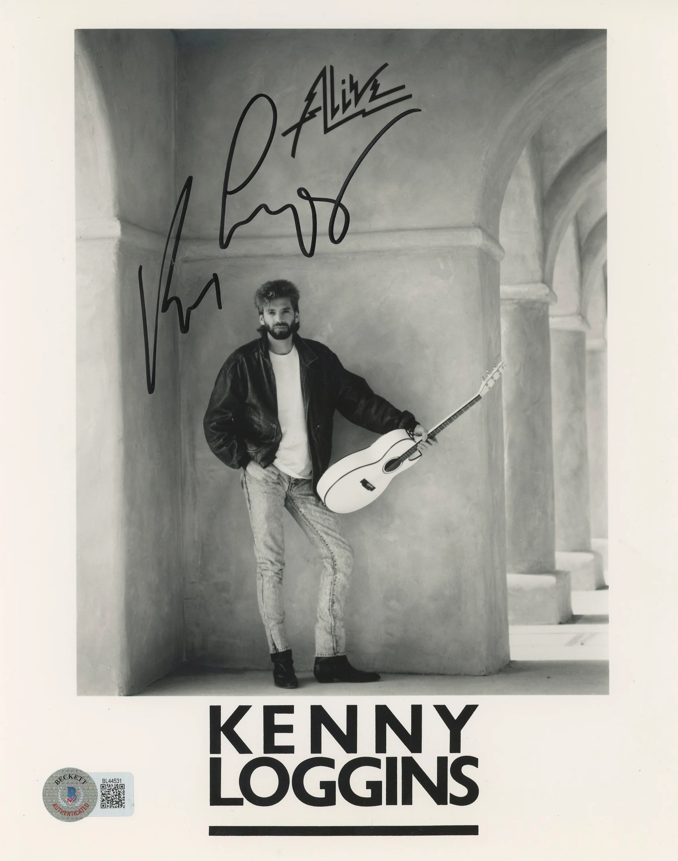 Kenny Loggins Musician Authentic Signed 8x10 Photo Autographed BAS #BL44531 - Image 2