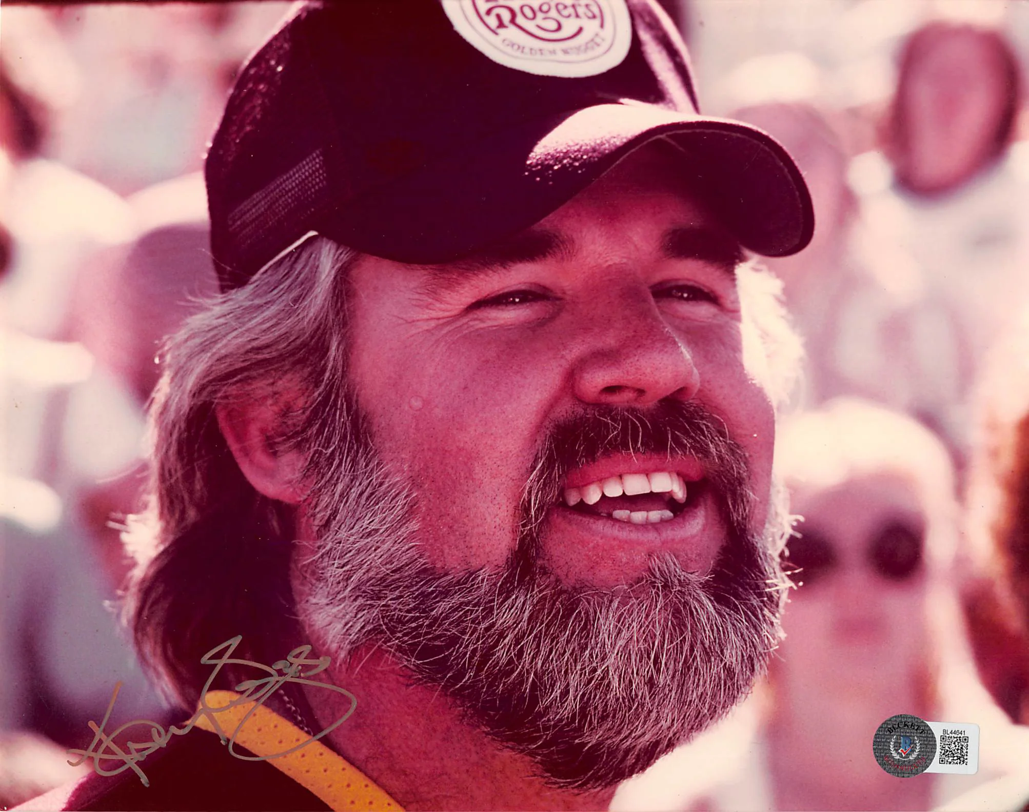Kenny Rogers Country Music Authentic Signed 8x10 Photo Autographed BAS #BL44641 - Image 2