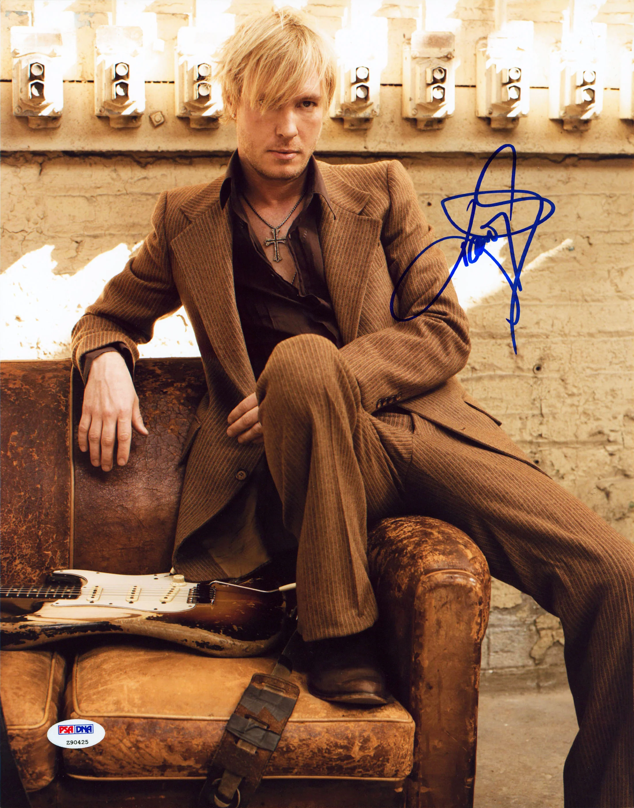 Kenny Wayne Shepherd Authentic Signed 11x14 Vertical Photo PSA/DNA #Z90425 - Image 2