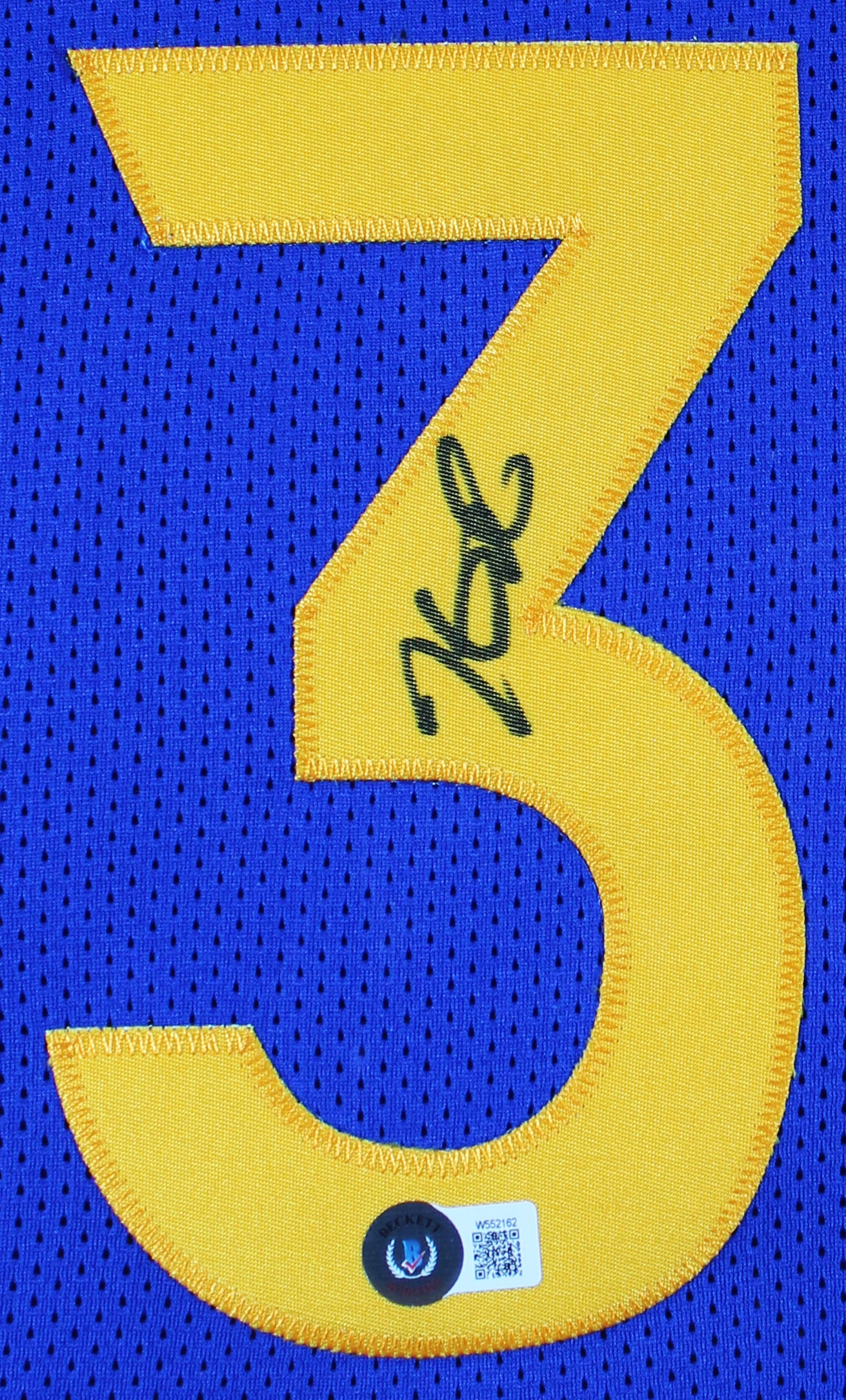 Kevin Durant Authentic Signed Blue Pro Style Framed Jersey BAS Witnessed - Image 3
