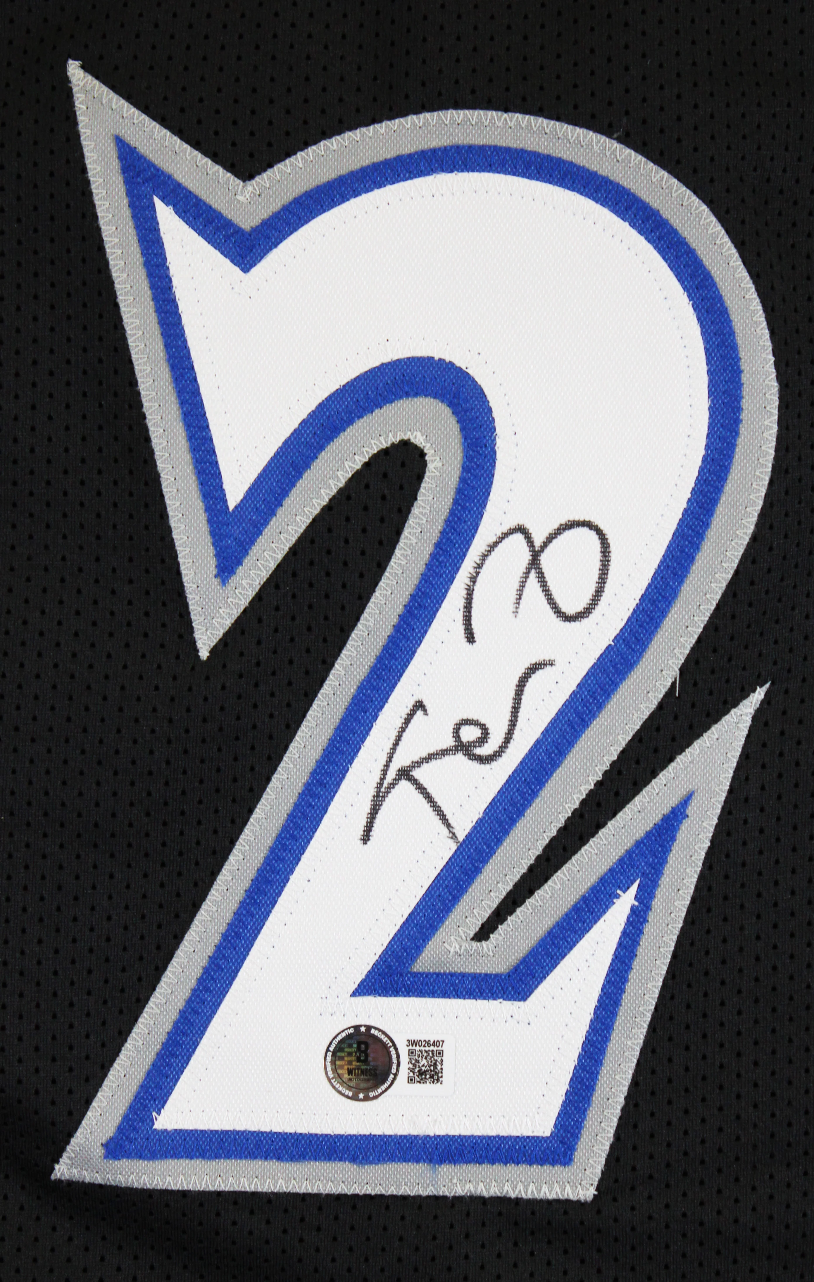 Kevin Garnett Authentic Signed Black Pro Style Jersey BAS Witnessed - Image 3