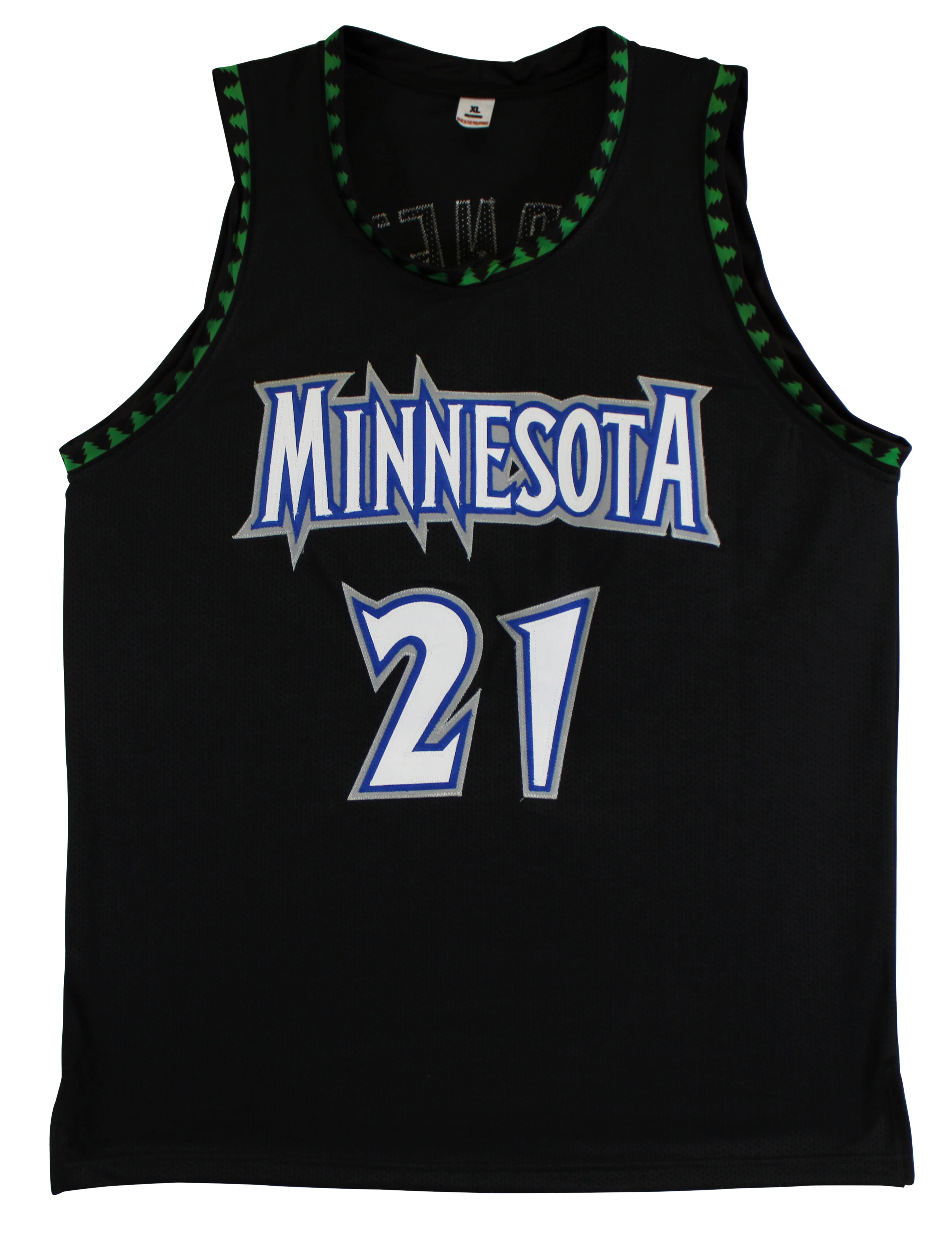 Kevin Garnett Authentic Signed Black Pro Style Jersey BAS Witnessed - Image 4