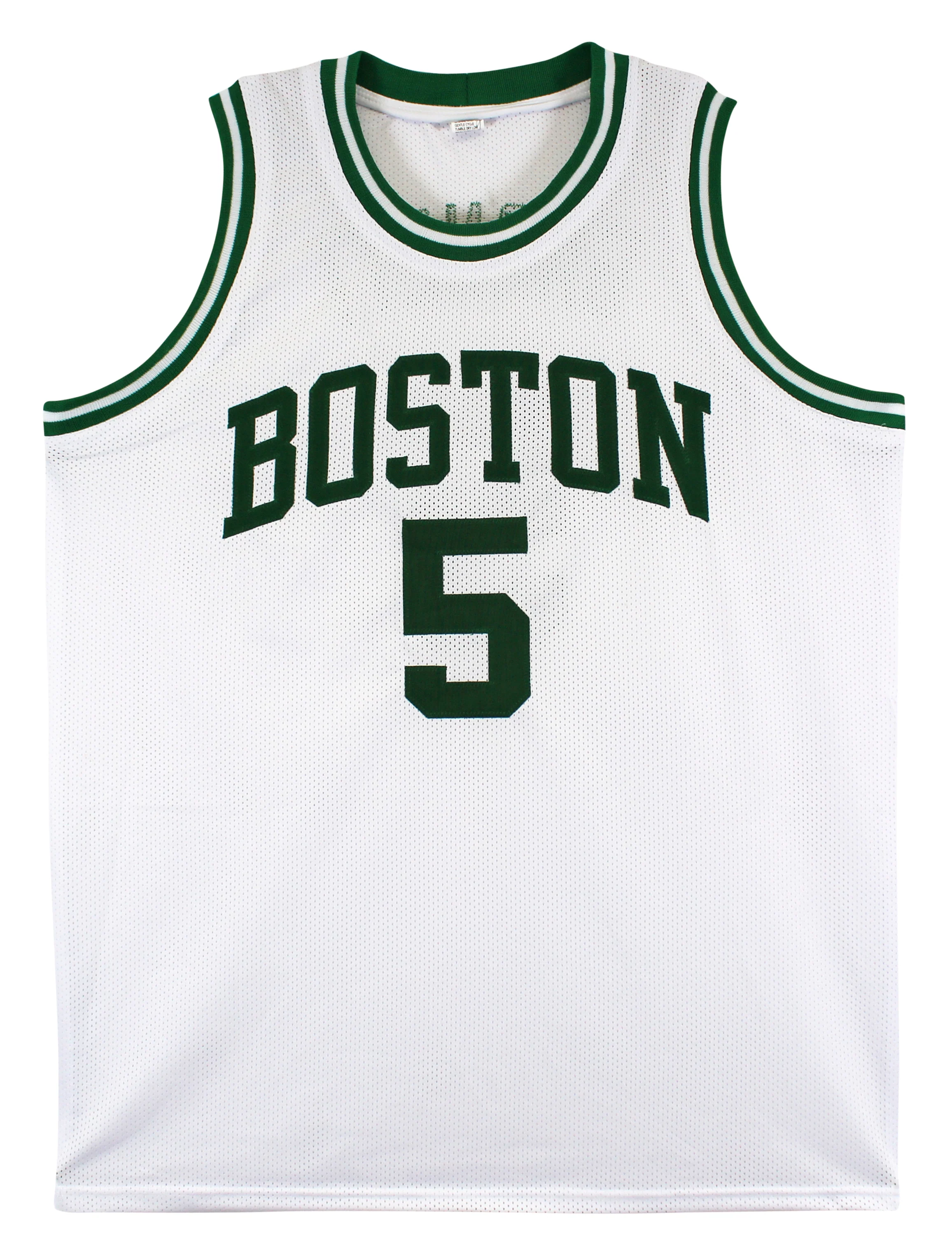 Kevin Garnett Authentic Signed White Pro Style Jersey BAS Witnessed - Image 4