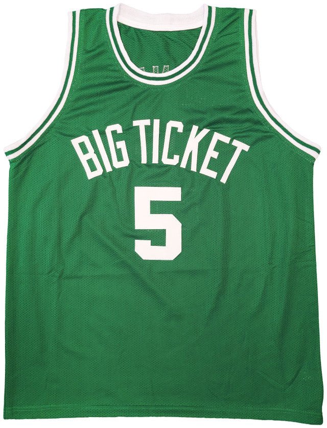Kevin Garnett Boston Signed Green Basketball Jersey BAS - Image 3