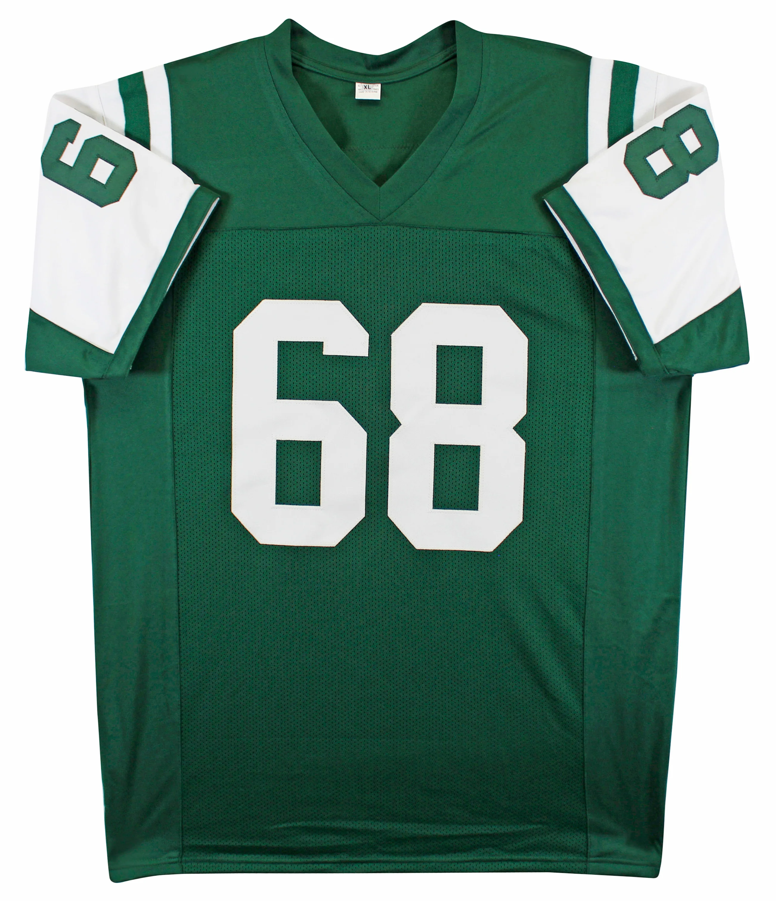 Kevin Mawae "HOF 19" Authentic Signed Green Pro Style Jersey BAS Witnessed - Image 4
