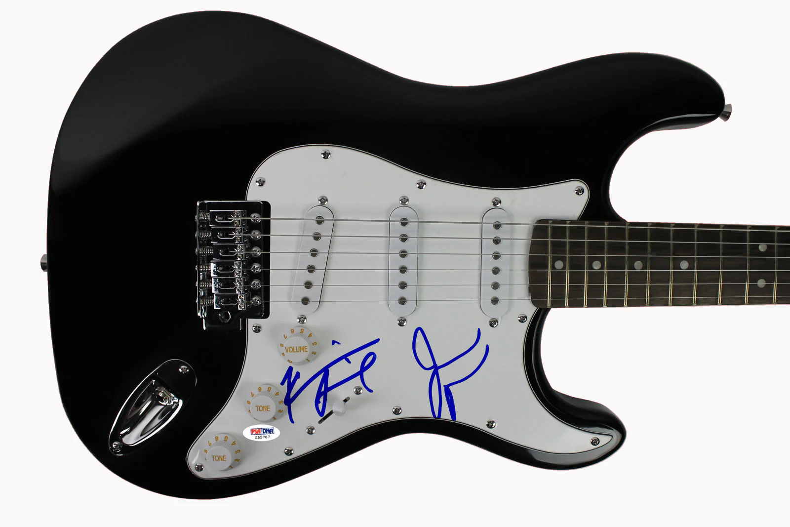 Kevin Smith & Jason Mewes Authentic Signed Guitar Autographed PSA/DNA #Z55787 - Image 2