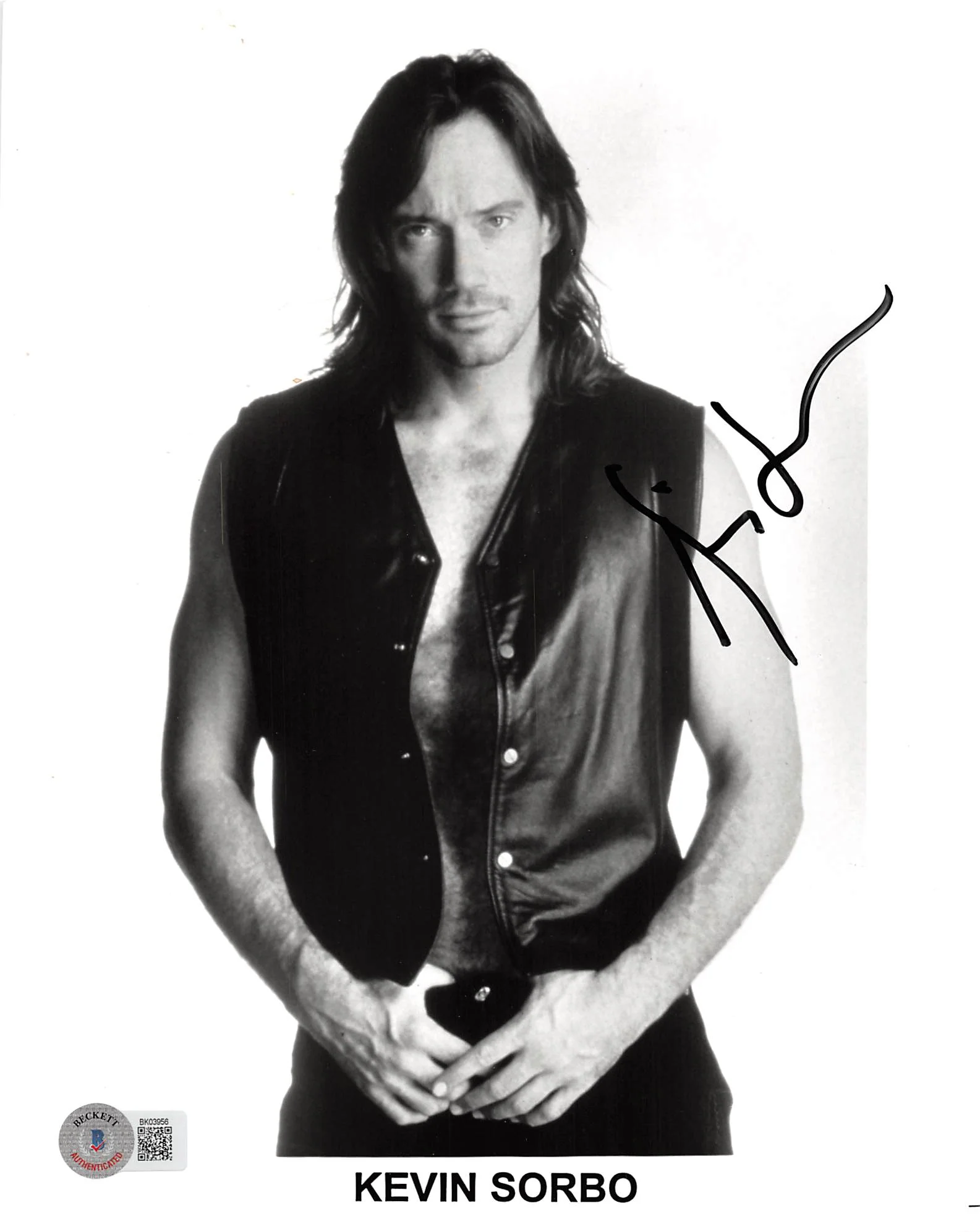 Kevin Sorbo Hercules The Legendary Journeys Signed 8x10 Photo BAS #BK03956 - Image 2
