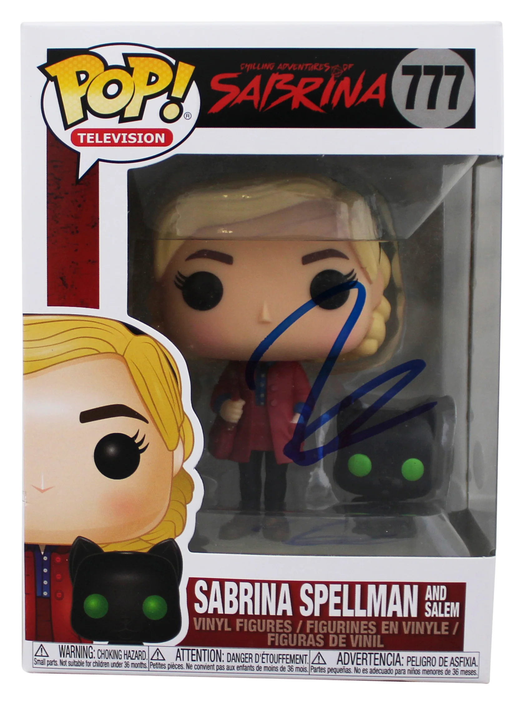 Kiernan Shipka Chilling Adventures Of Sabrina Signed #777 Funko Pop Figure JSA - Image 2