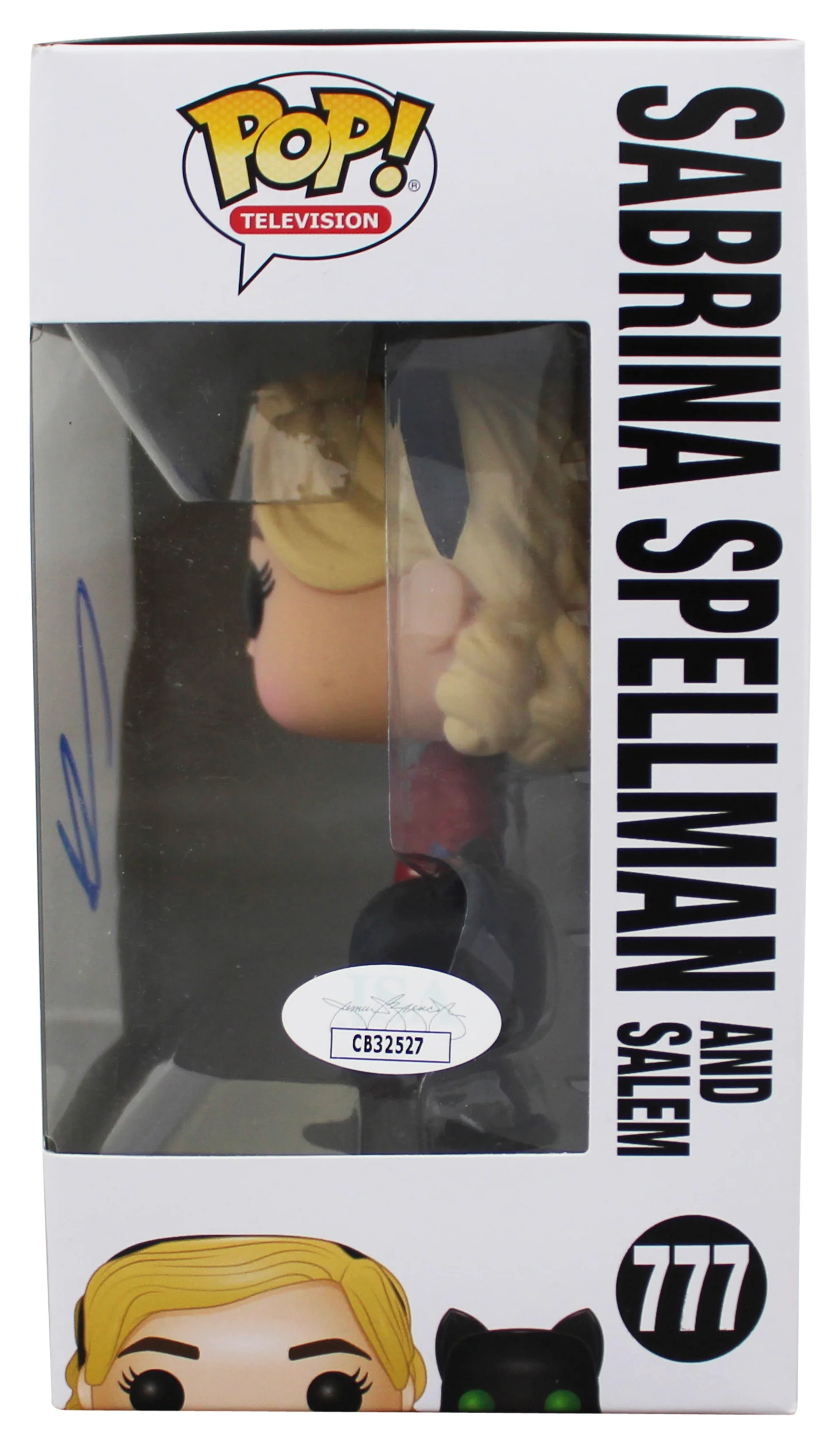 Kiernan Shipka Chilling Adventures Of Sabrina Signed #777 Funko Pop Figure JSA - Image 4