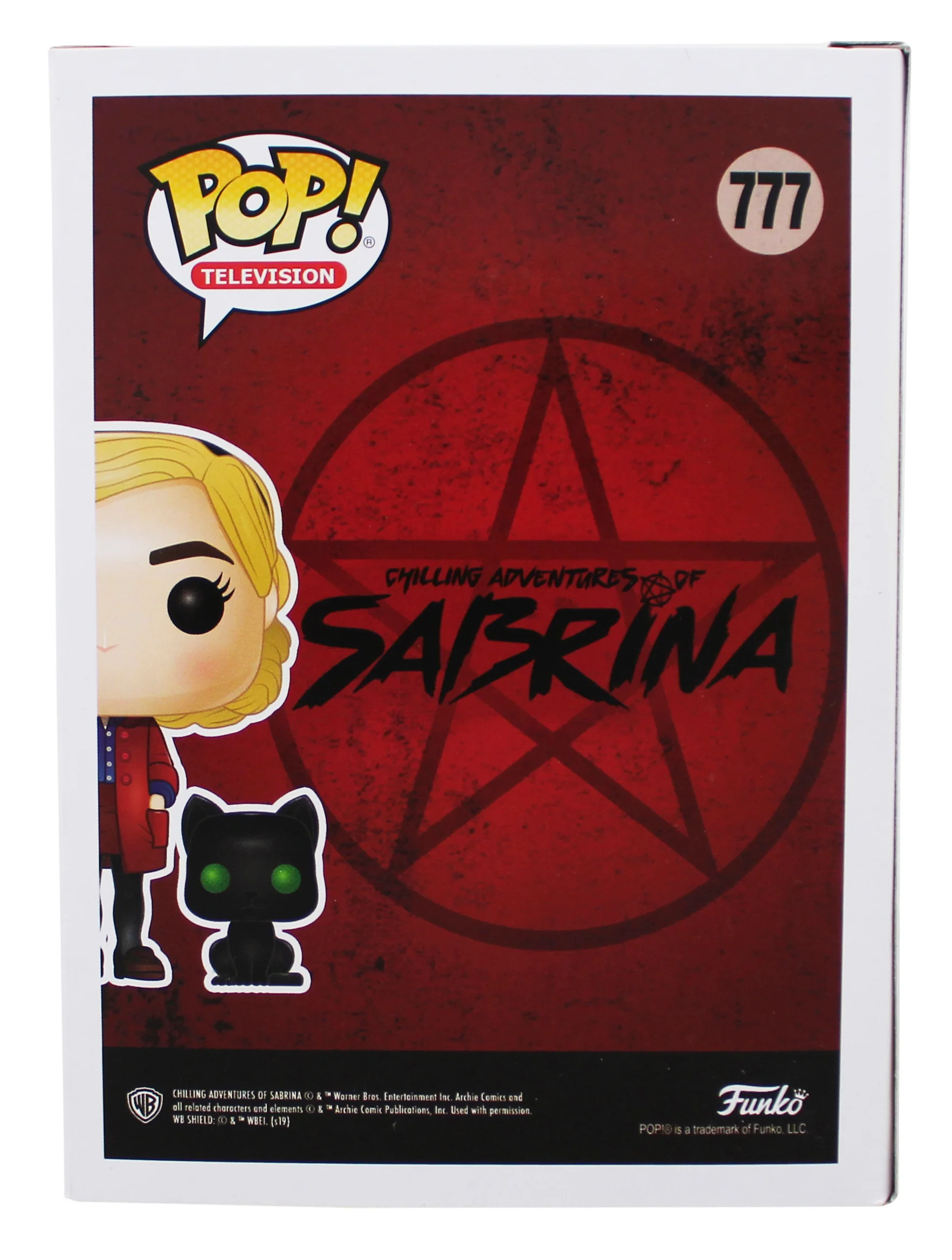 Kiernan Shipka Chilling Adventures Of Sabrina Signed #777 Funko Pop Figure JSA - Image 5