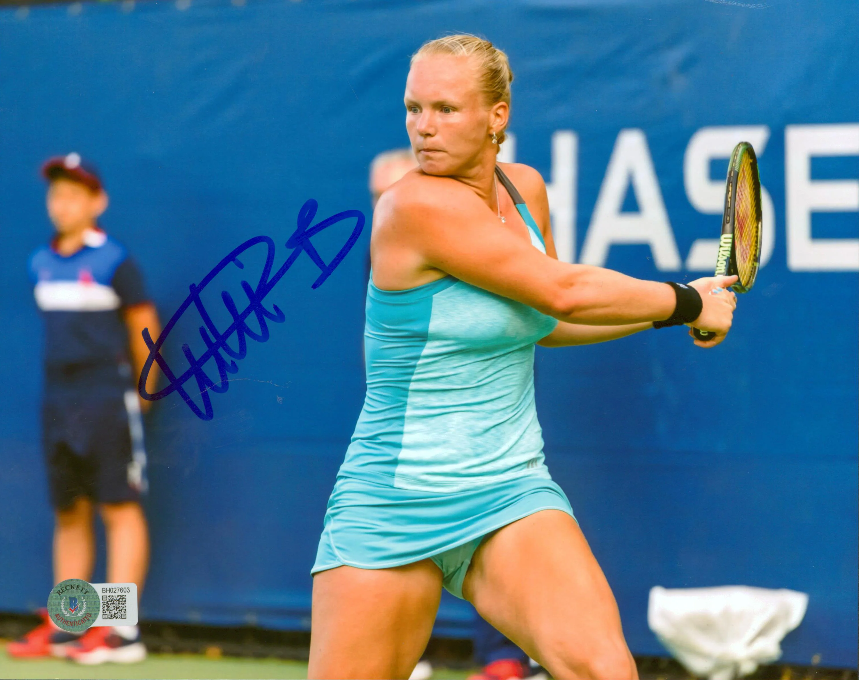 Kiki Bertens Authentic Signed 8x10 Photo Autographed BAS #BH027603 - Image 2