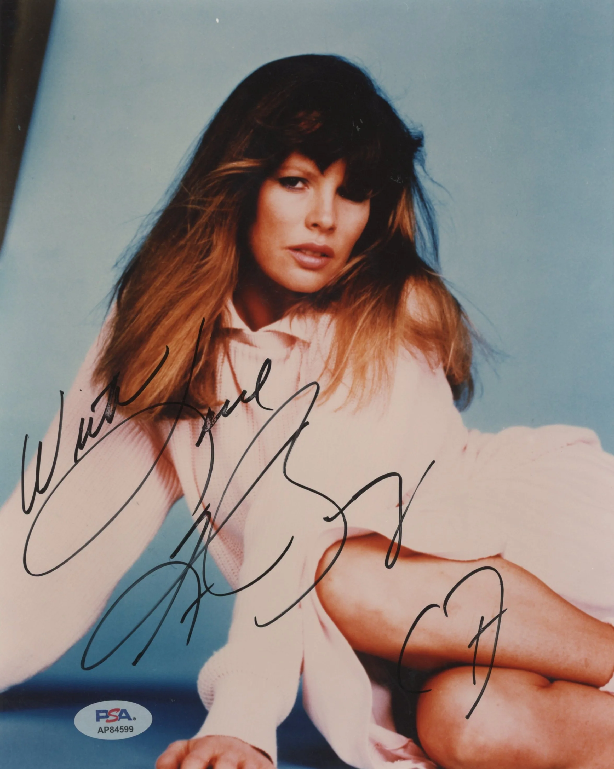 Kim Bassinger L.A. Confidential "With Love" Signed 8x10 Photo PSA/DNA #AP84599 - Image 2